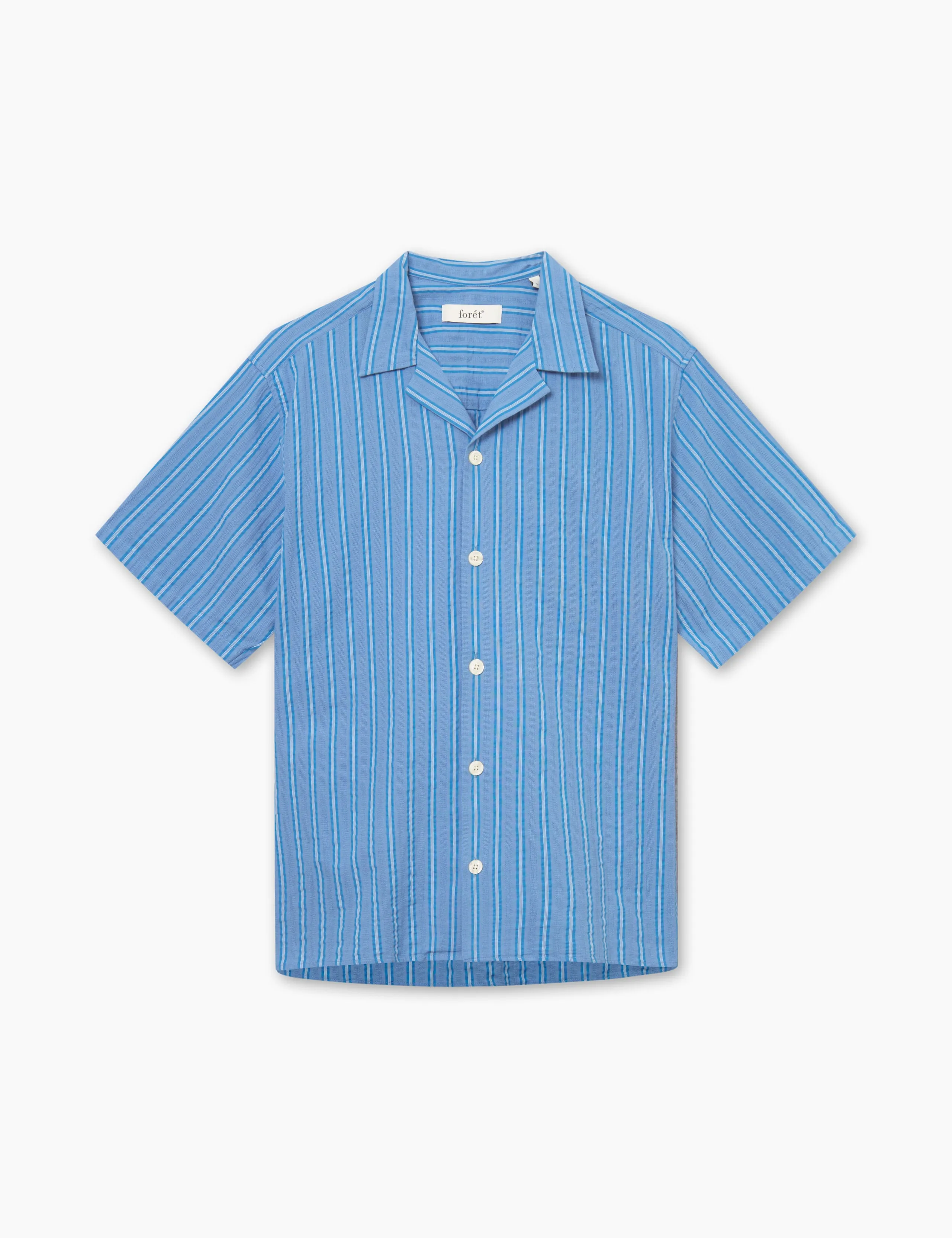 PEER SS SHIRT - BLUE sold by Foret
