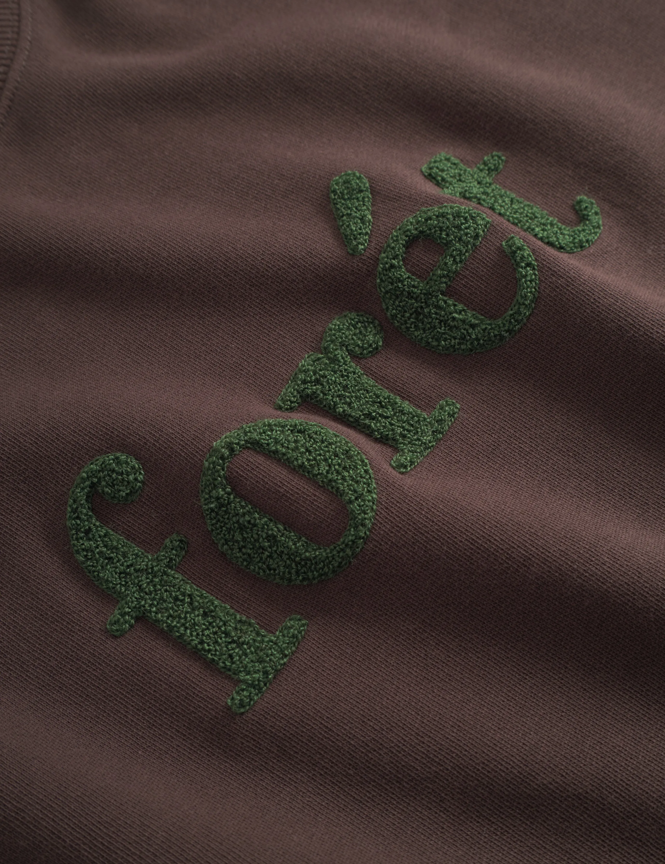 SPRUCE SWEATSHIRT - DARK BROWN/GREEN sold by Foret product image thumbnail 3
