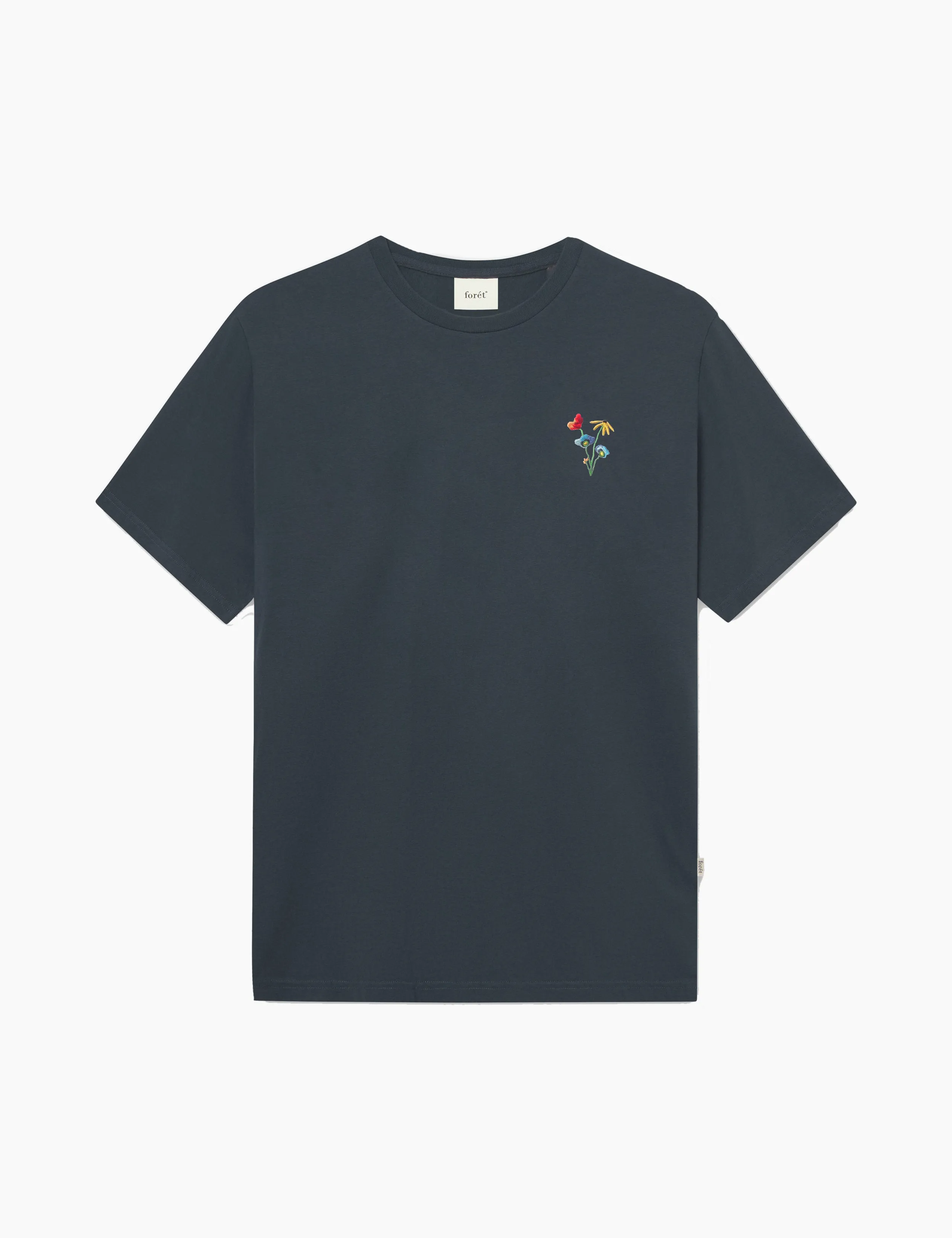 ELEMENT T-SHIRT - NAVY FLOWER sold by Foret