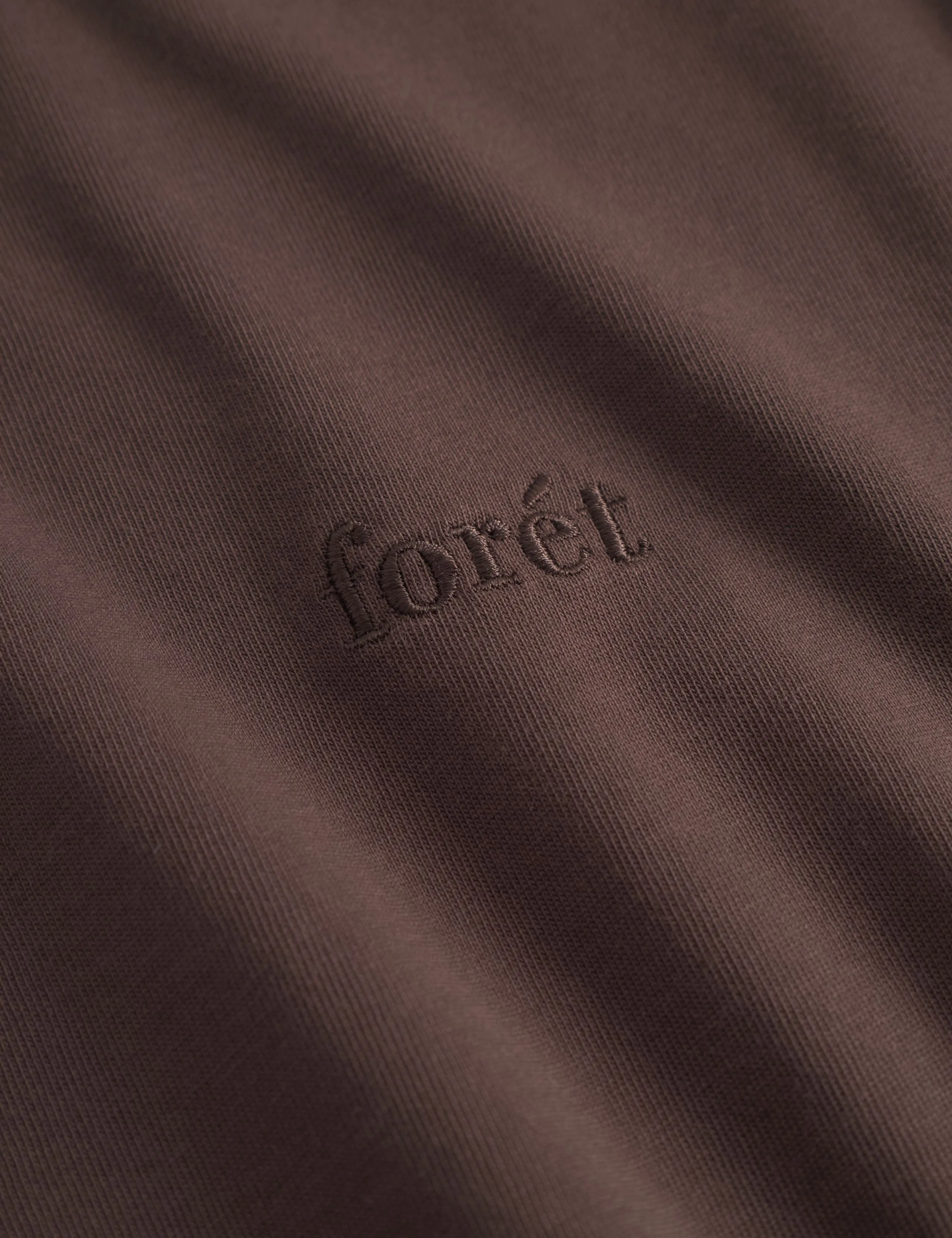 HONEY T-SHIRT - DARK BROWN/CLOUD sold by Foret product image thumbnail 3