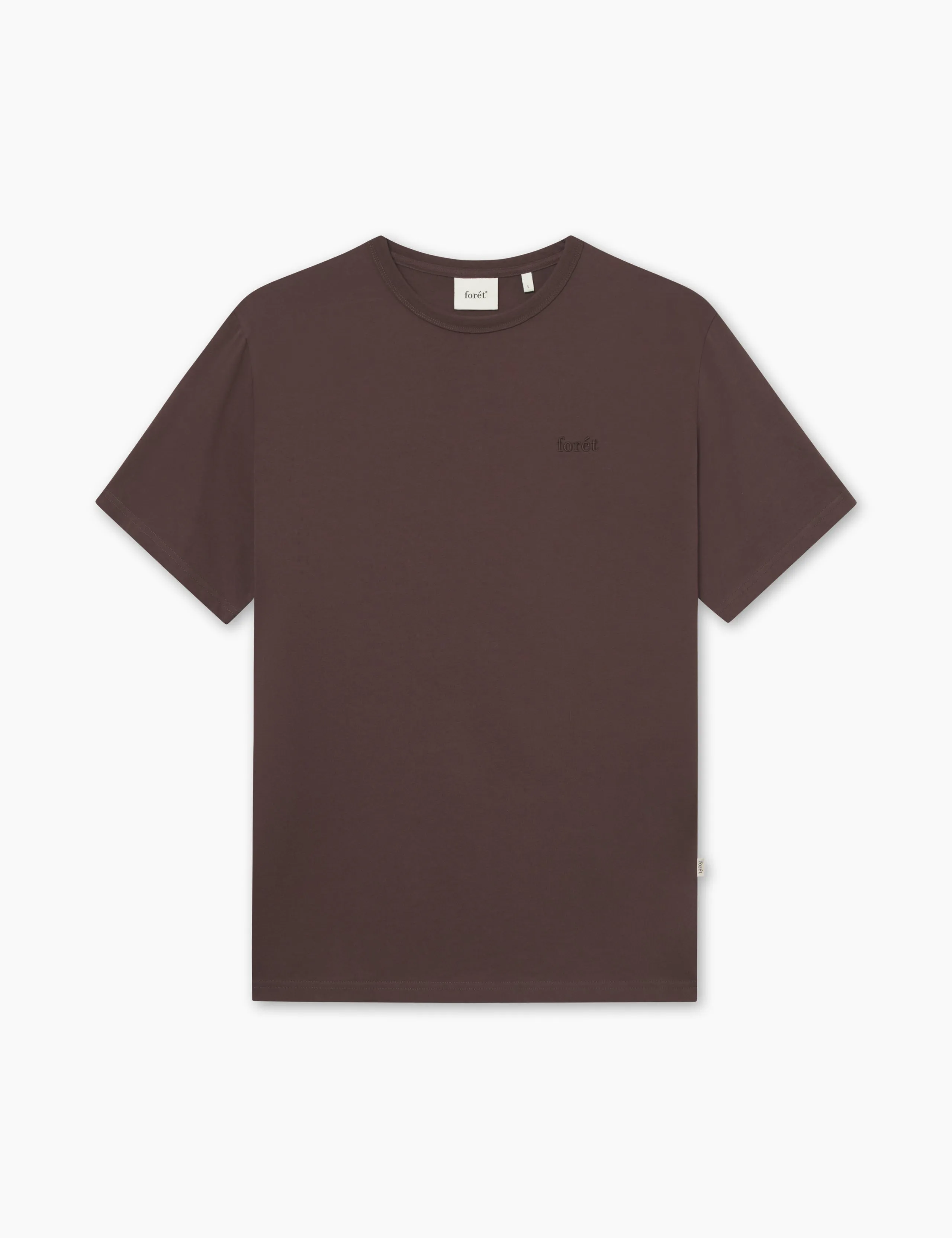 OAK T-SHIRT - DARK BROWN sold by Foret