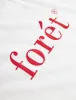 AMBER T-SHIRT - WHITE/RED sold by Foret