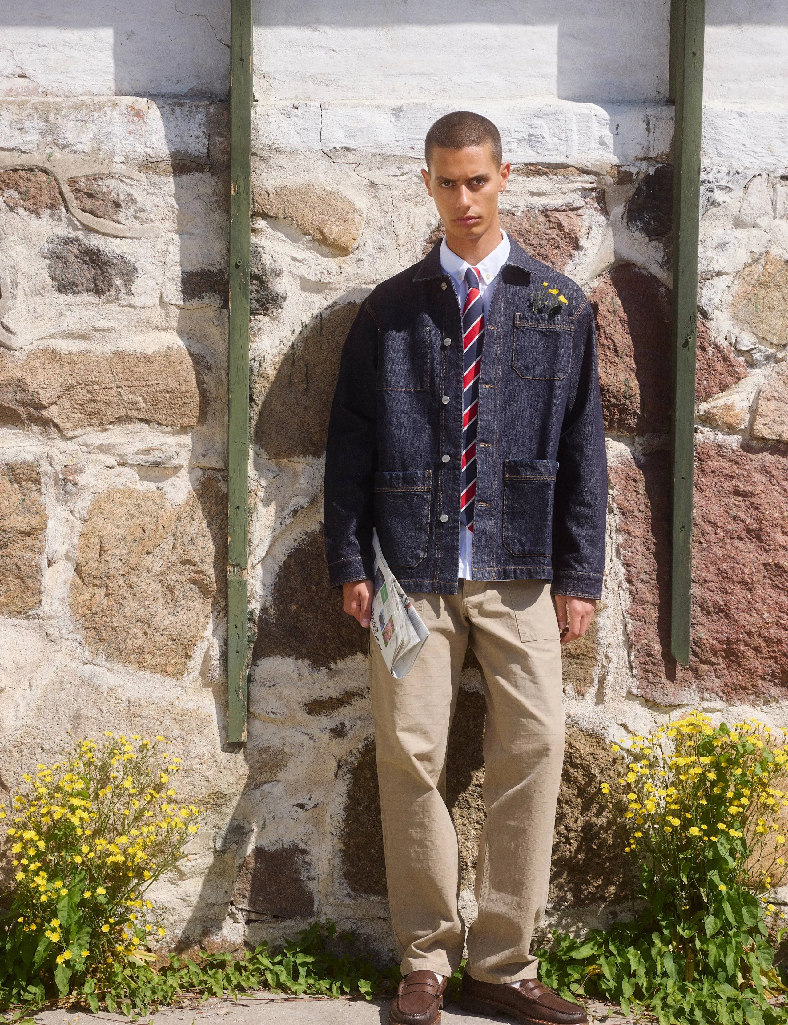 ROWAN DENIM OVERSHIRT - DARK DENIM sold by Foret product image thumbnail 2