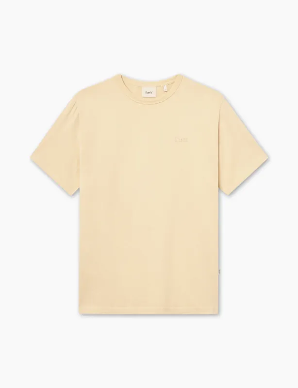 OAK T-SHIRT - DUSTY YELLOW sold by Foret