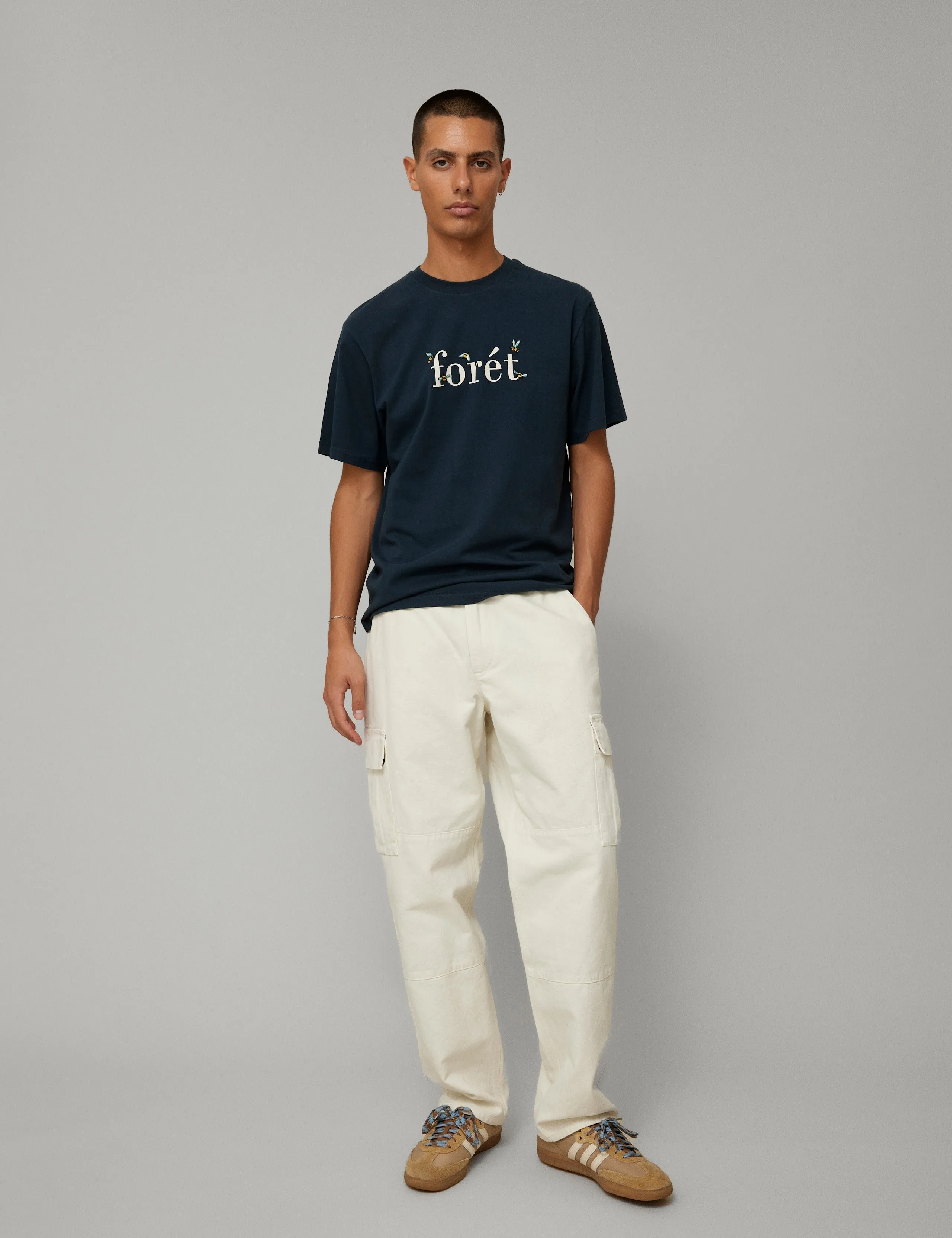 AMBER BEE T-SHIRT - NAVY sold by Foret product image thumbnail 4