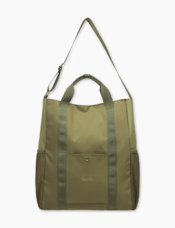 WANDER TOTE BAG - ARMY made by Foret