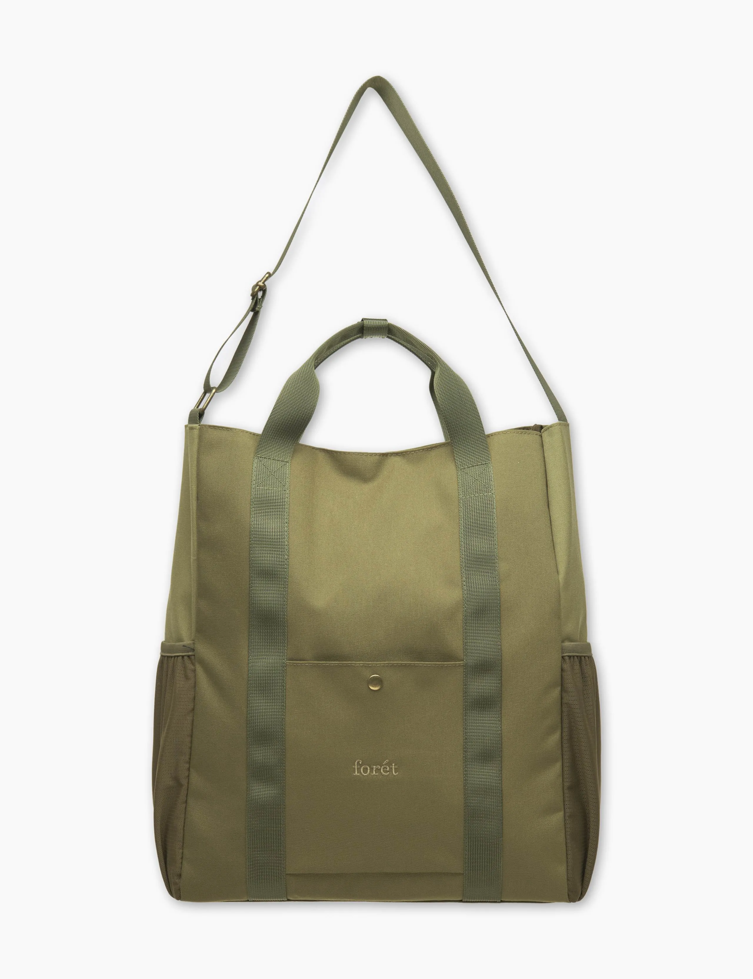 WANDER TOTE BAG - ARMY sold by Foret