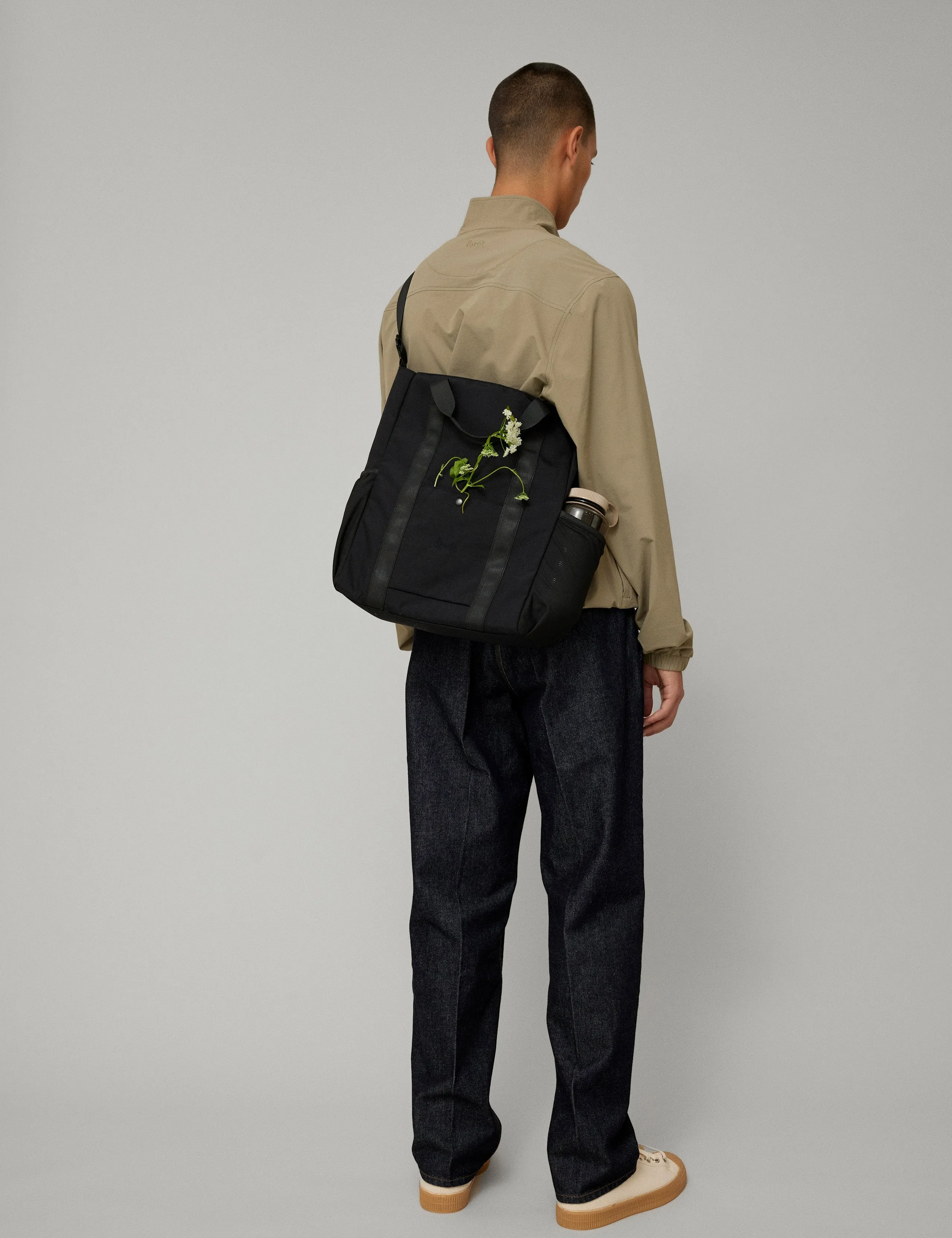 WANDER TOTE BAG - BLACK sold by Foret product image thumbnail 2