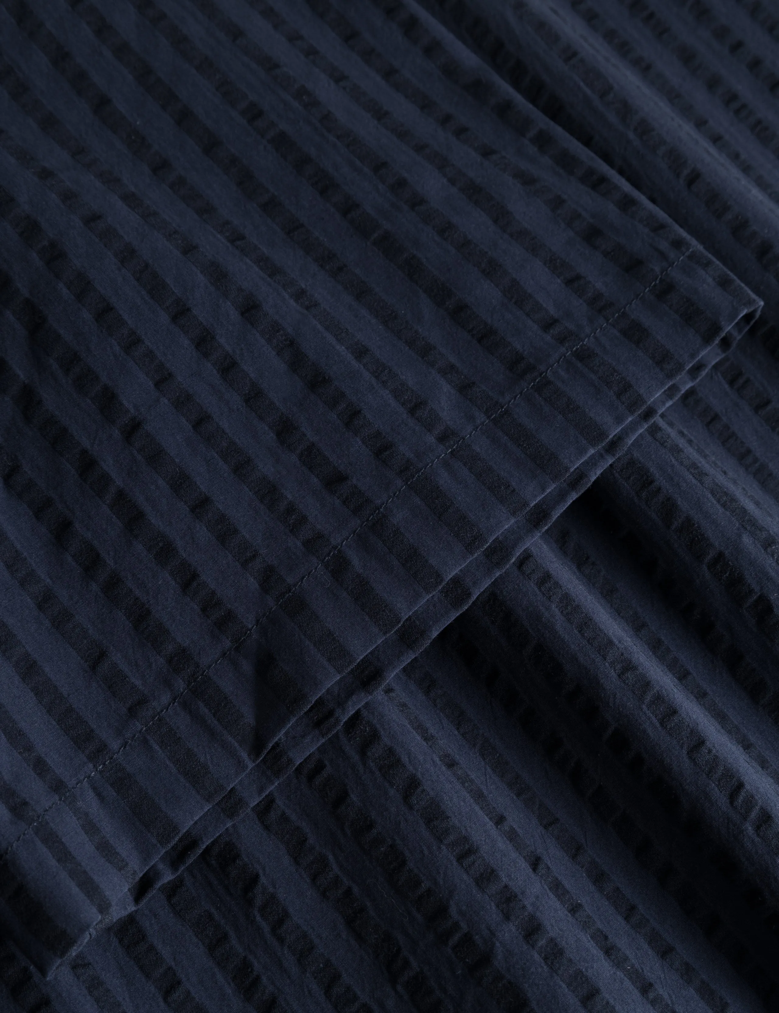 VOLE SEERSCUKER SS SHIRT - NAVY sold by Foret product image thumbnail 5