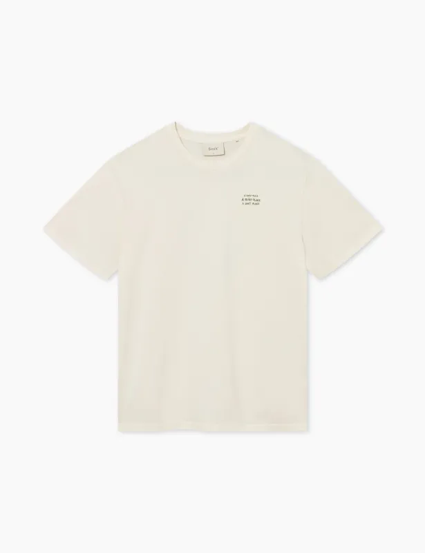 ARID T-SHIRT - CLOUD made by Foret