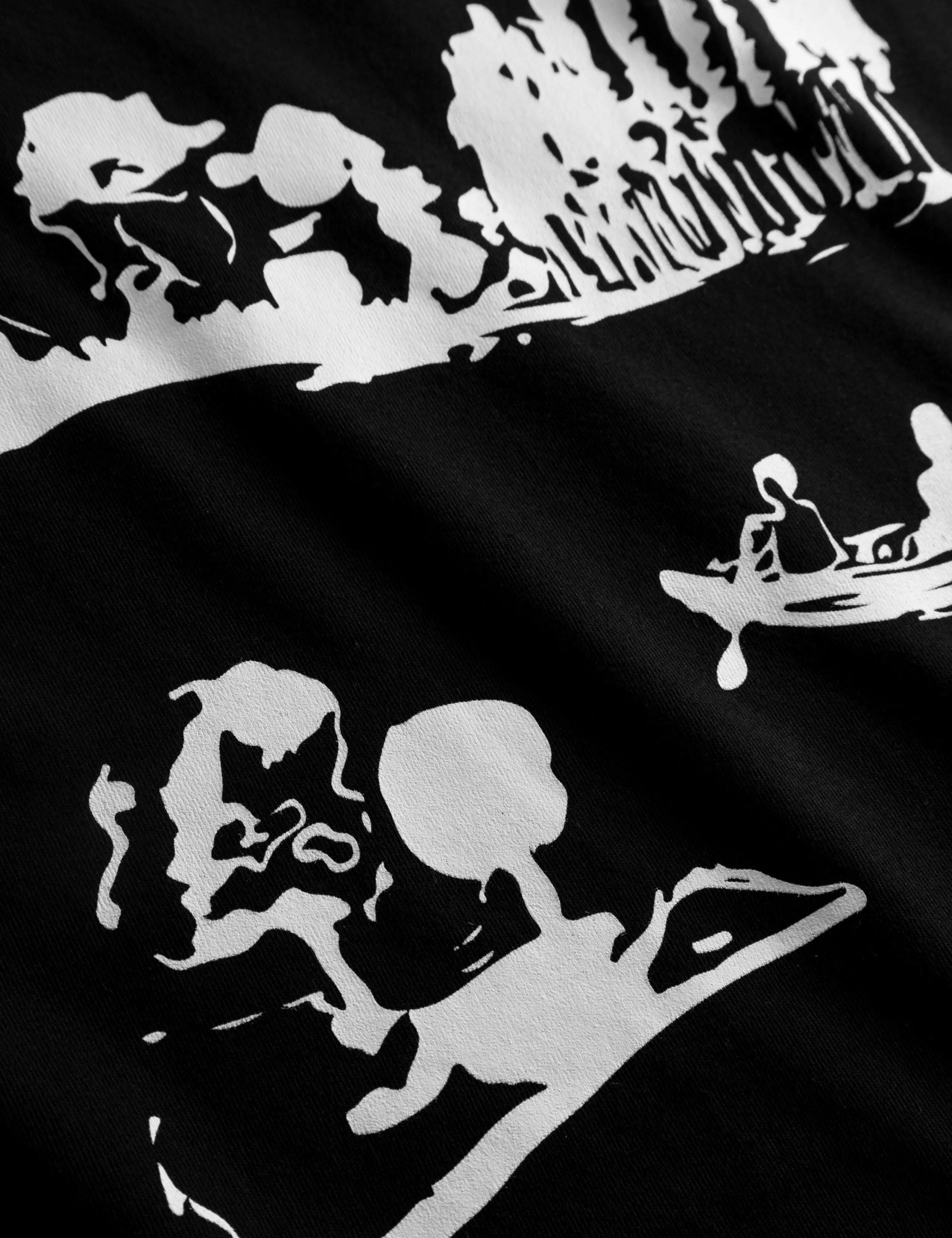 POD T-SHIRT - BLACK sold by Foret product image thumbnail 4