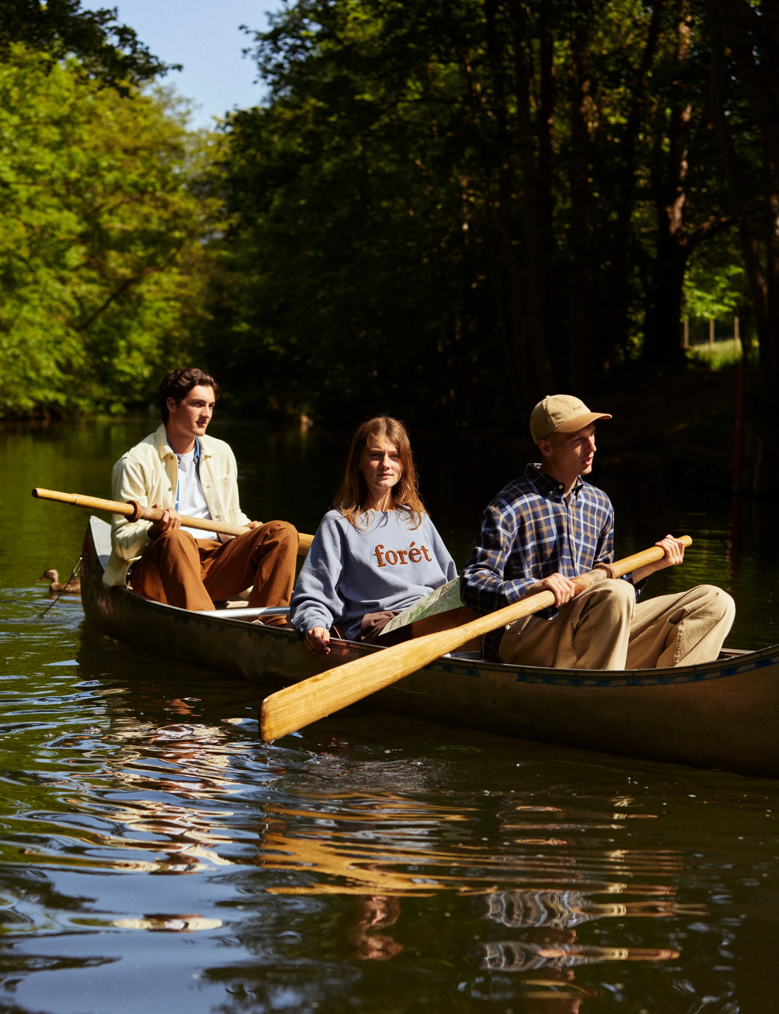 GRIP CHECK SHIRT - NAVY CHECK sold by Foret product image thumbnail 3
