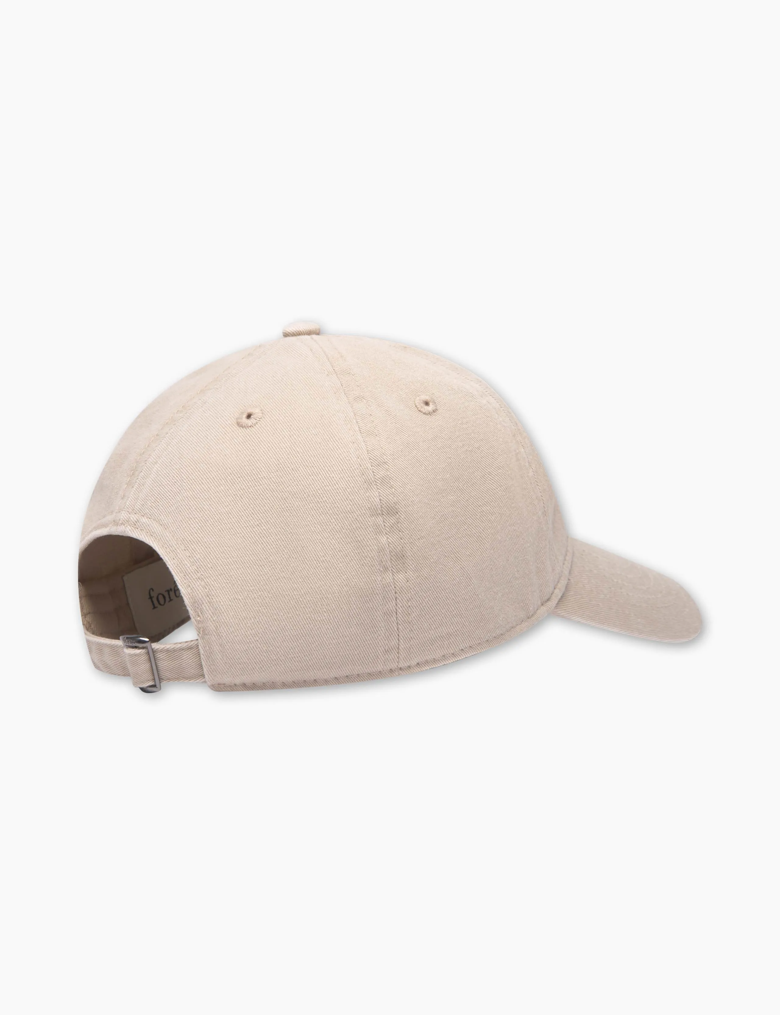 BOTANIC WASHED CAP - KHAKI sold by Foret product image thumbnail 4