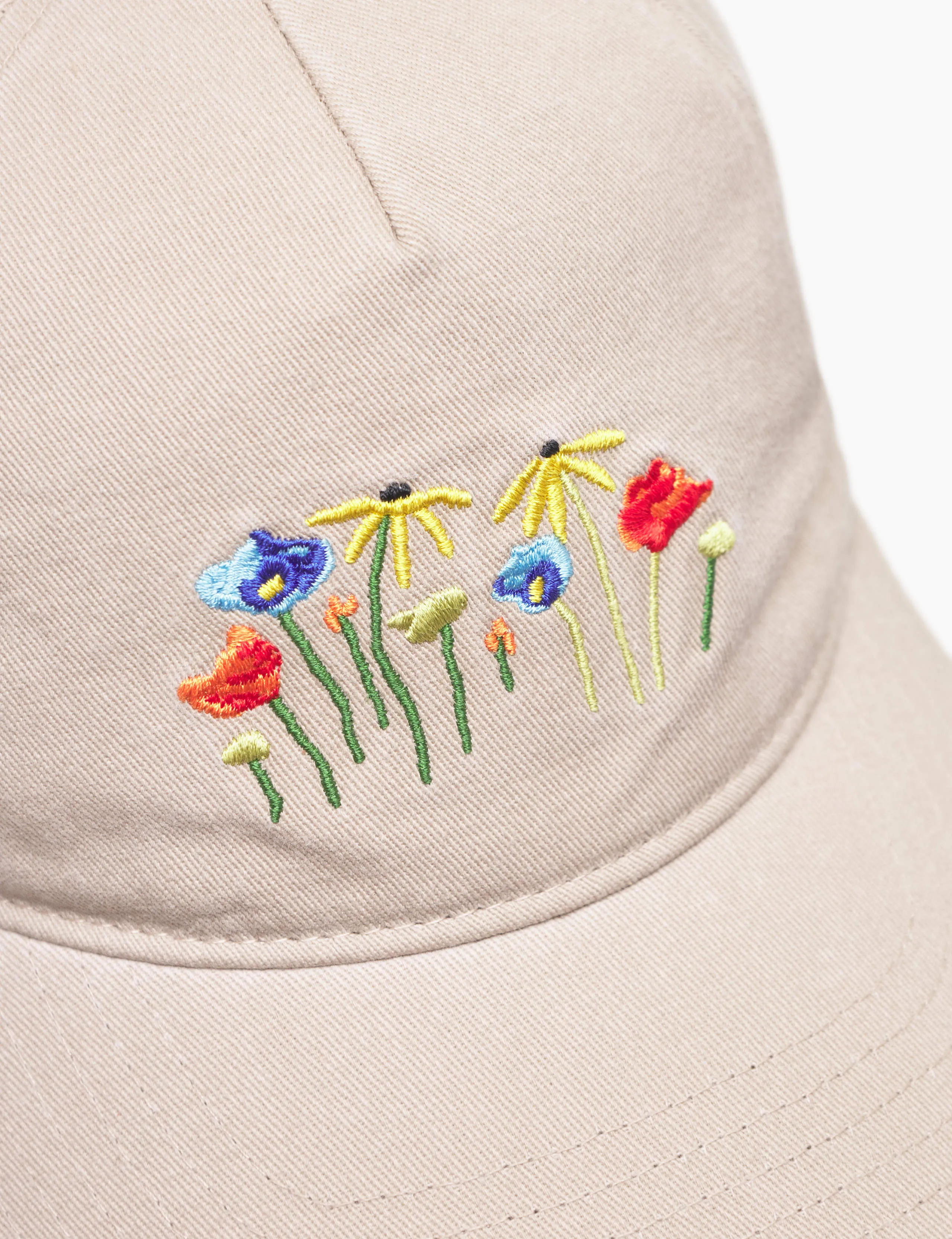 BOTANIC WASHED CAP - KHAKI sold by Foret product image thumbnail 3
