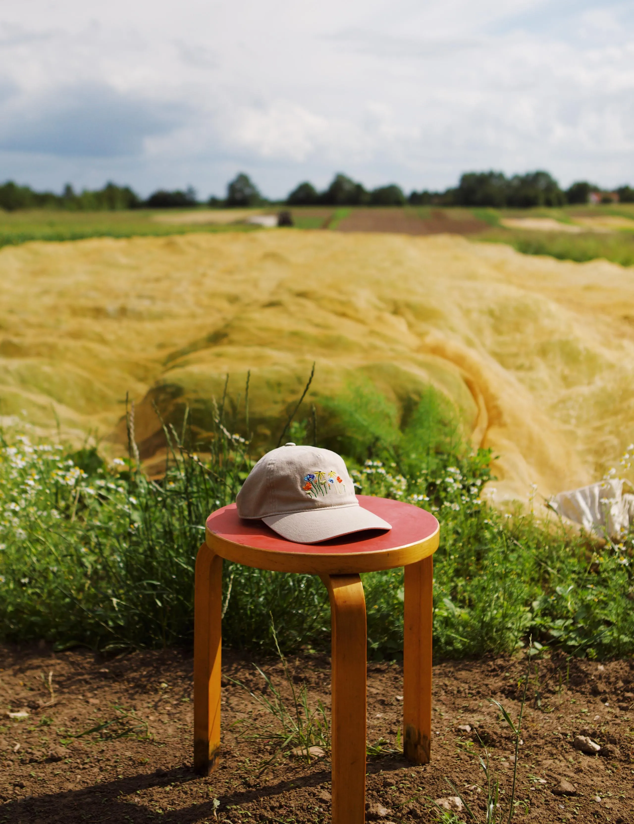 BOTANIC WASHED CAP - KHAKI sold by Foret product image thumbnail 2