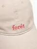 HAWK WASHED CAP - KHAKI RED sold by Foret