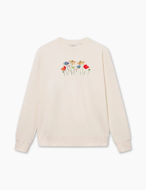 BOTANIC SWEATSHIRT - CLOUD sold by Foret