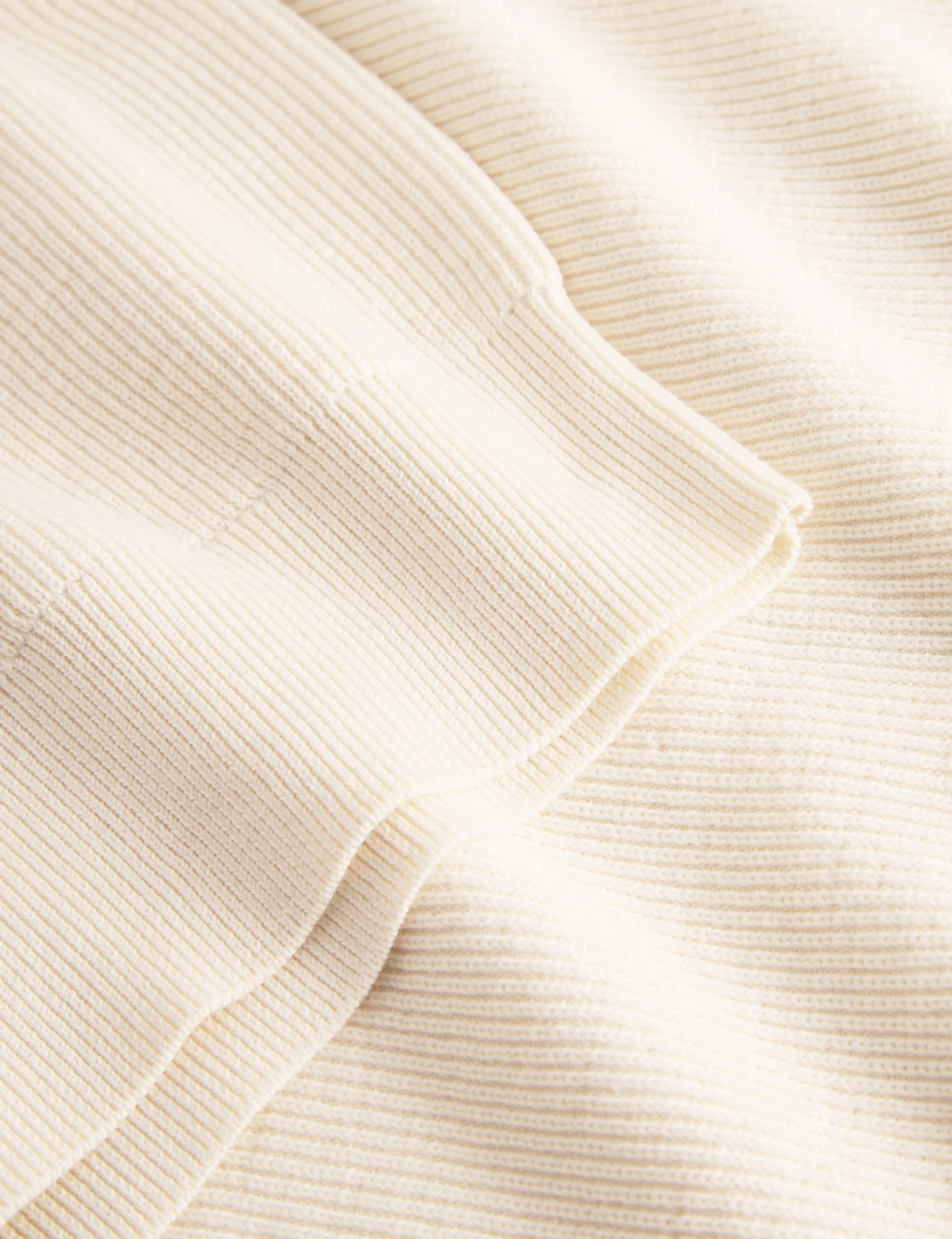 DELTA RIB HALF ZIP - CLOUD sold by Foret product image thumbnail 4