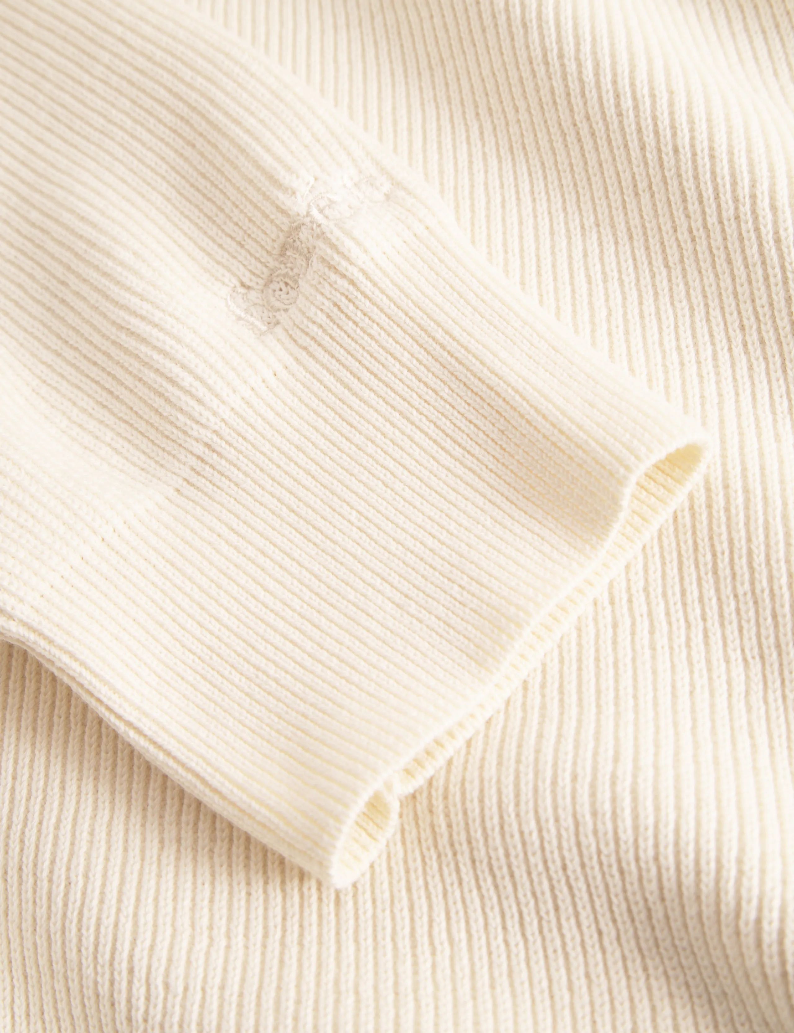 DELTA RIB HALF ZIP - CLOUD sold by Foret product image thumbnail 5