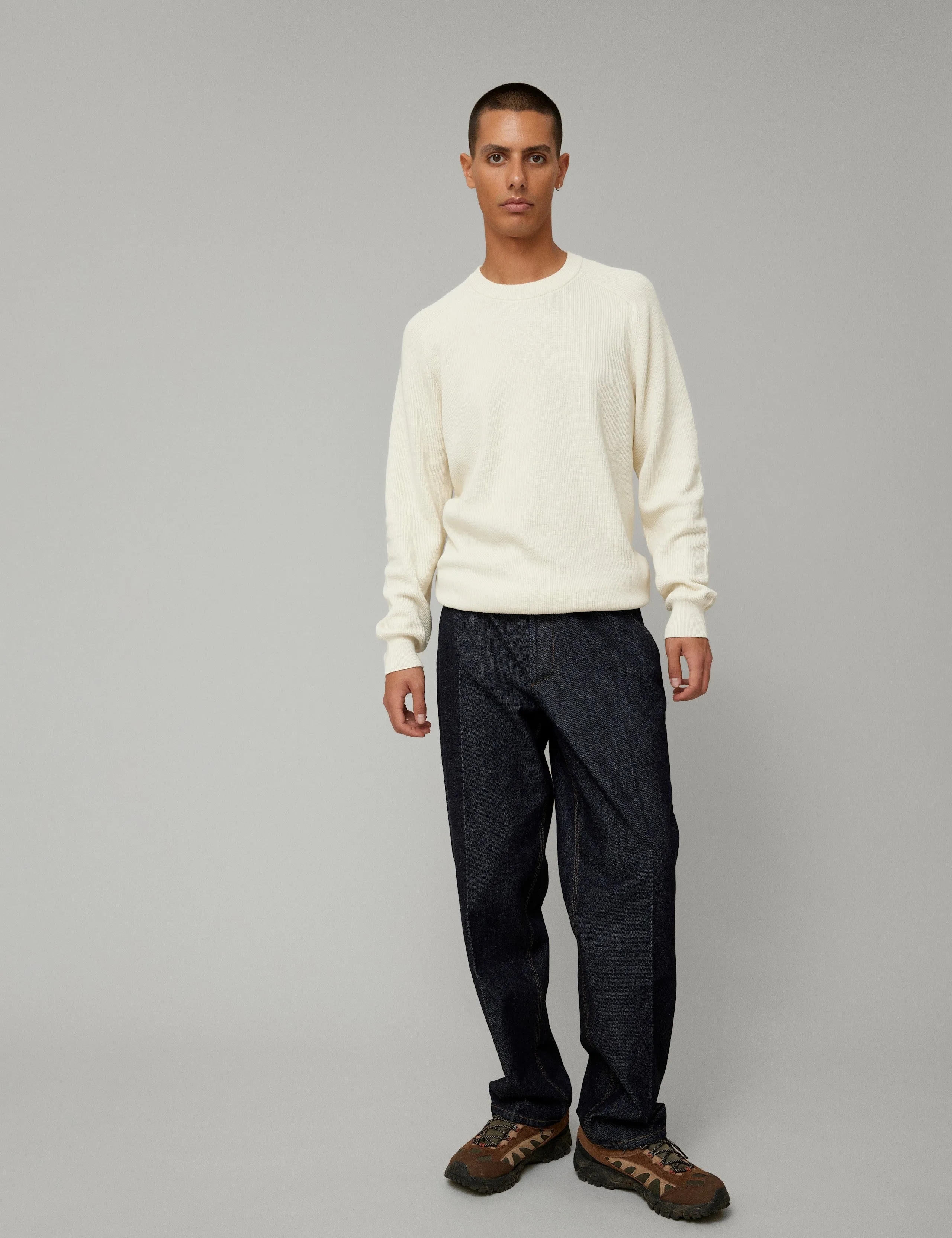 DELTA RIB KNIT - CLOUD sold by Foret product image thumbnail 2