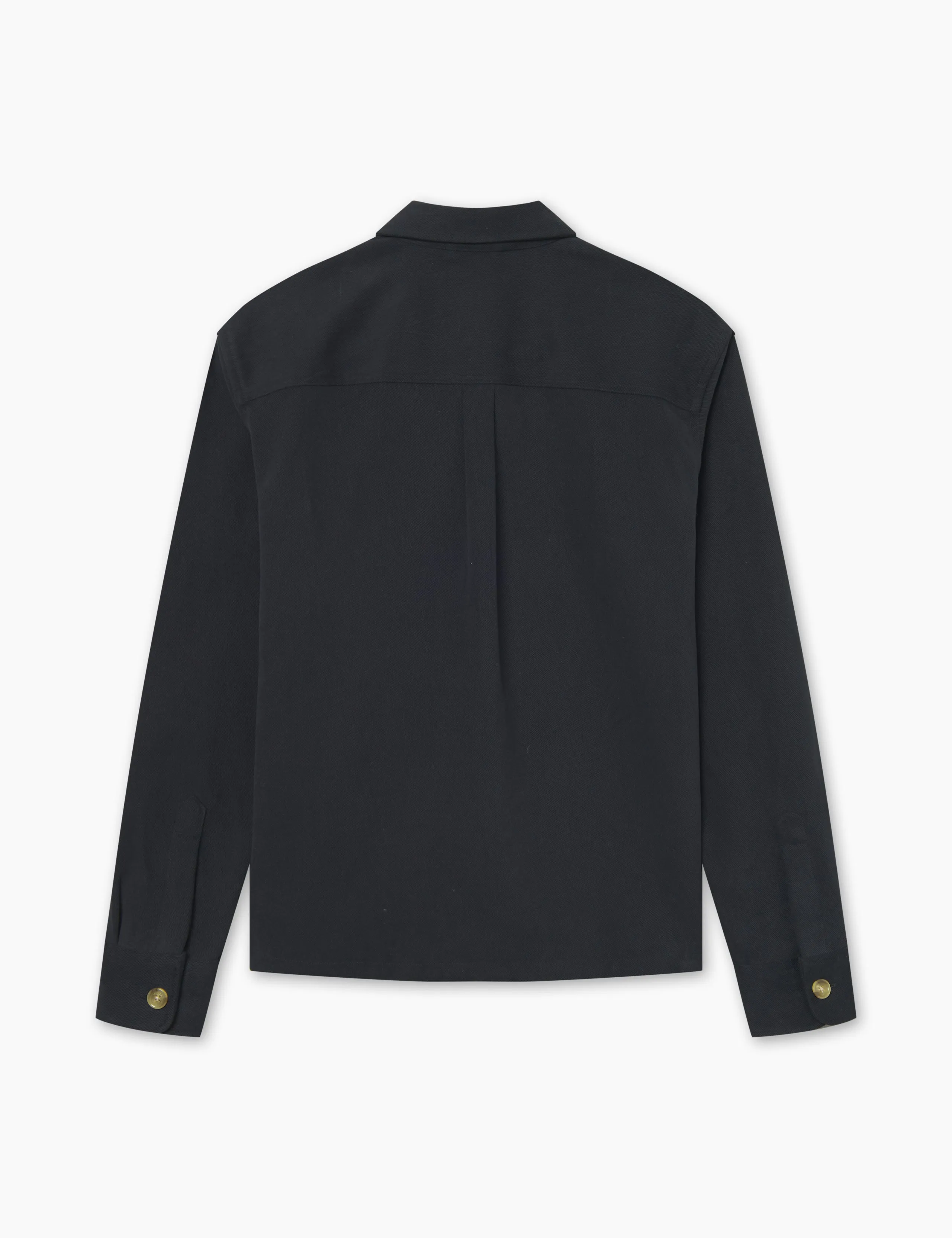 CABIN ZIP SHIRT - BLACK sold by Foret product image thumbnail 3