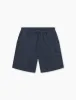 HUSH SEERSUCKER SHORTS - NAVY sold by Foret