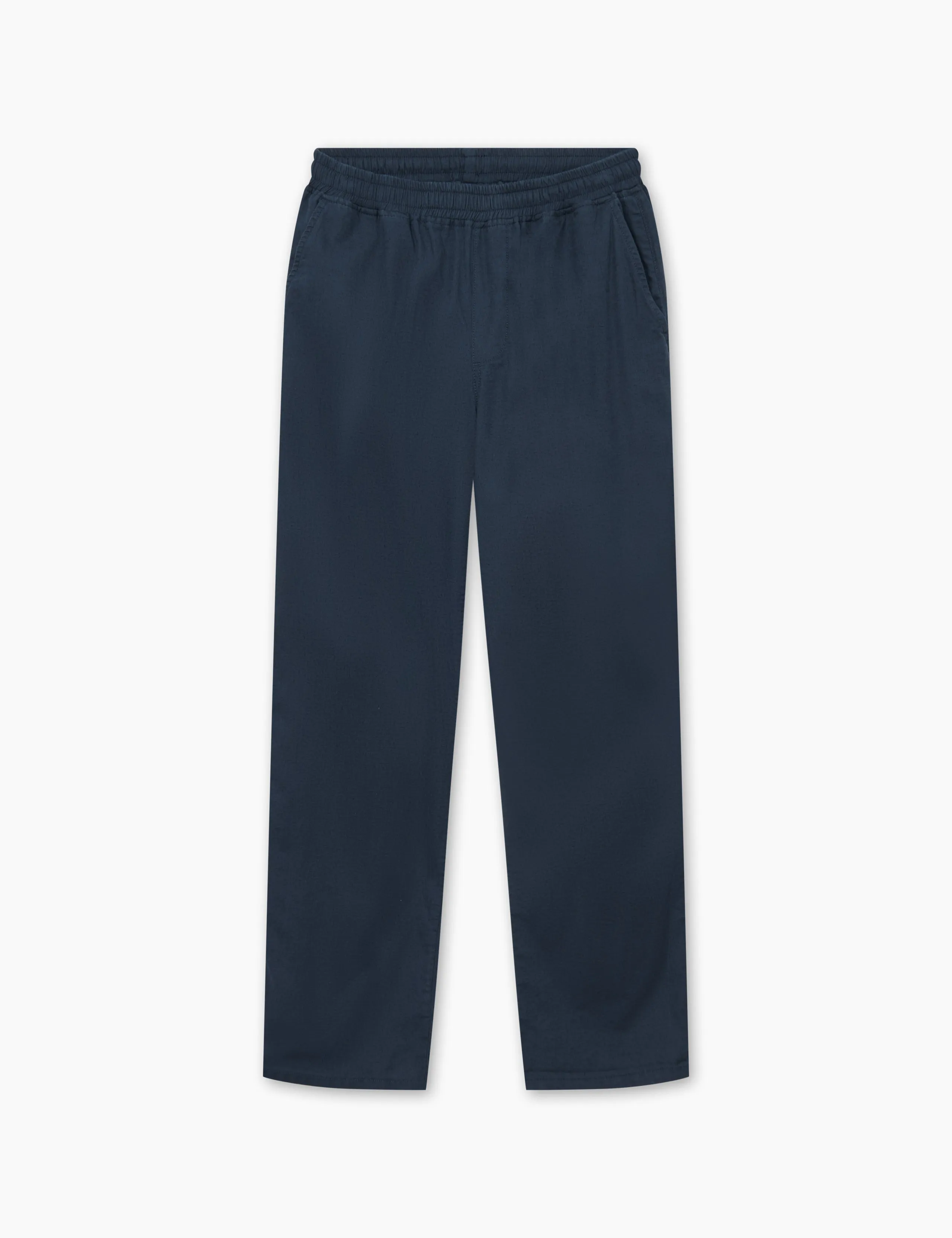 CALM LINEN PANTS - NAVY sold by Foret