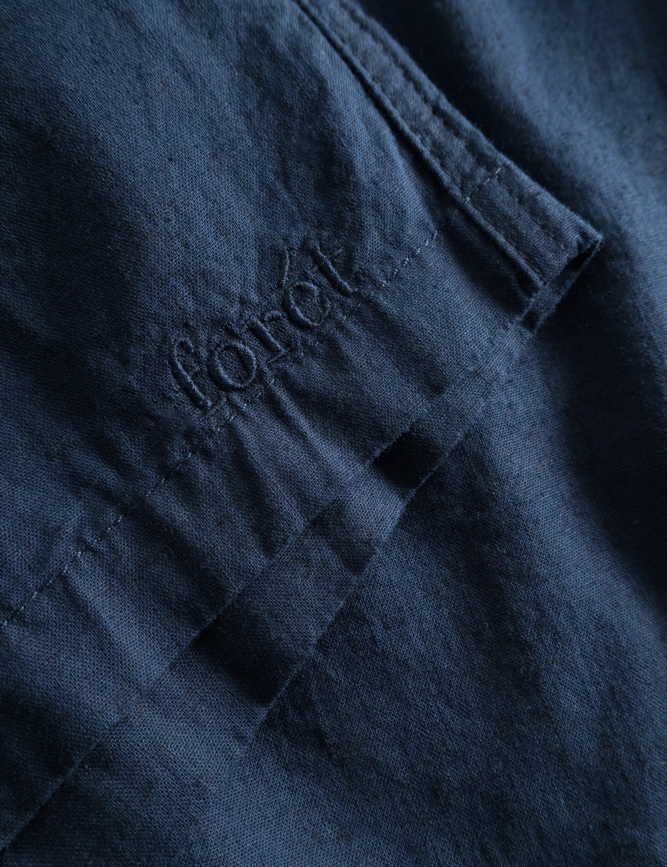 SERENE LINEN SHORTS - NAVY sold by Foret product image thumbnail 3