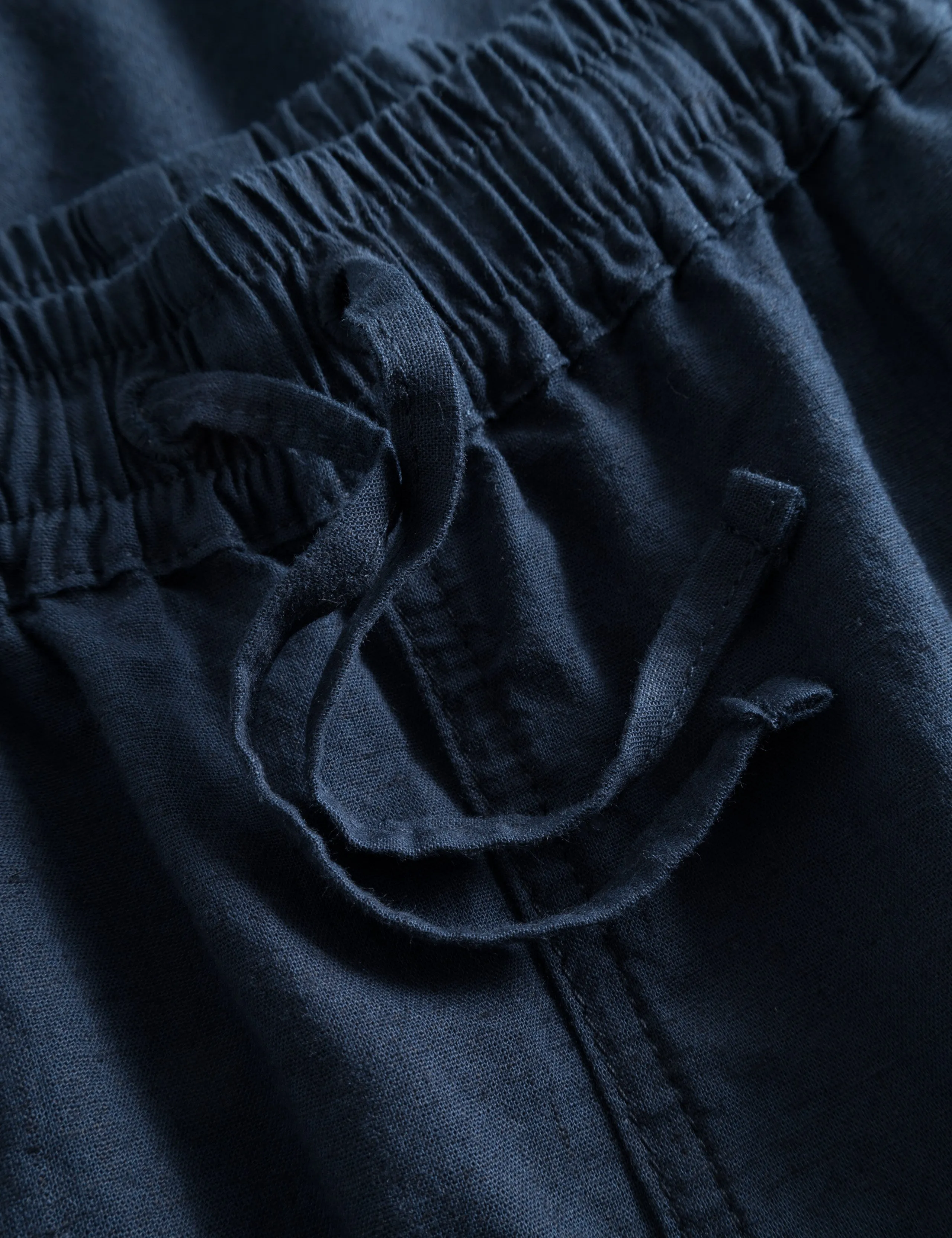 SERENE LINEN SHORTS - NAVY sold by Foret product image thumbnail 4