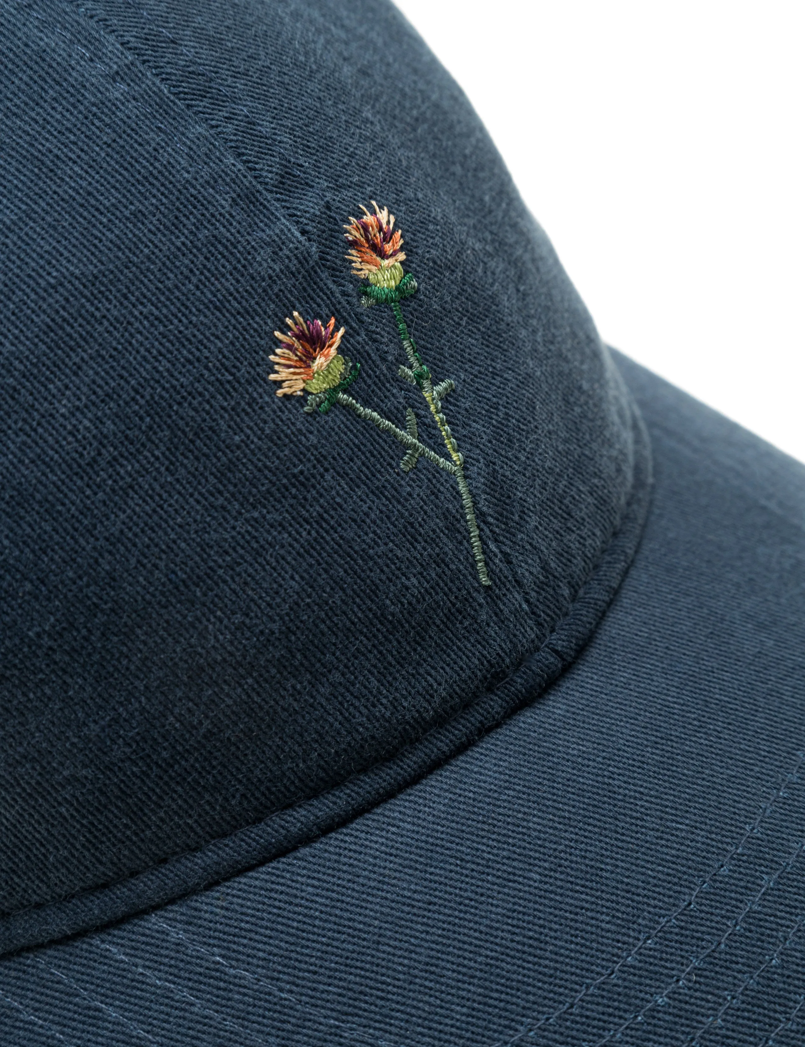 FLOWER WASHED CAP - NAVY sold by Foret product image thumbnail 3