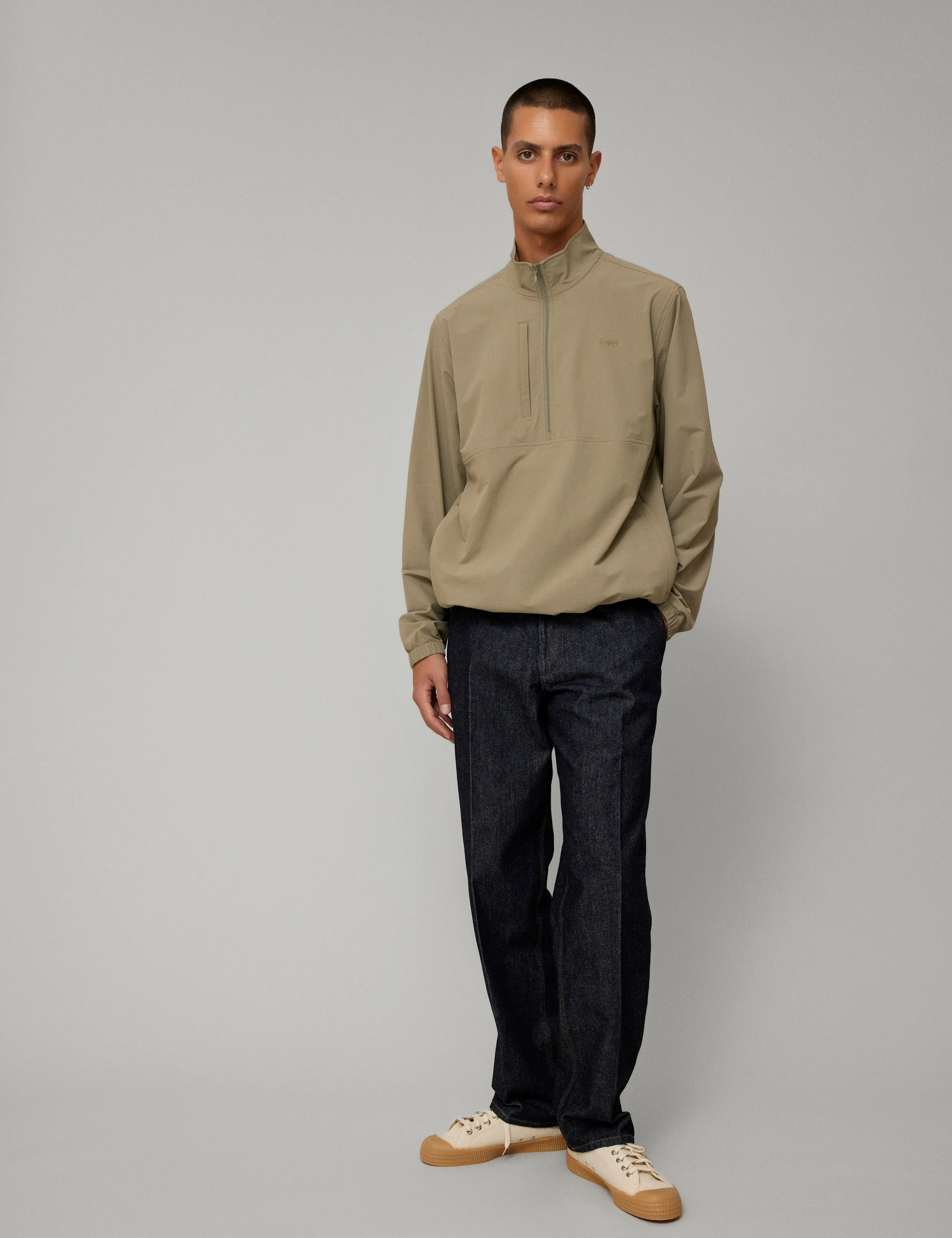 DEW OVERTHREW JACKET - DUSTY OLIVE sold by Foret product image thumbnail 3