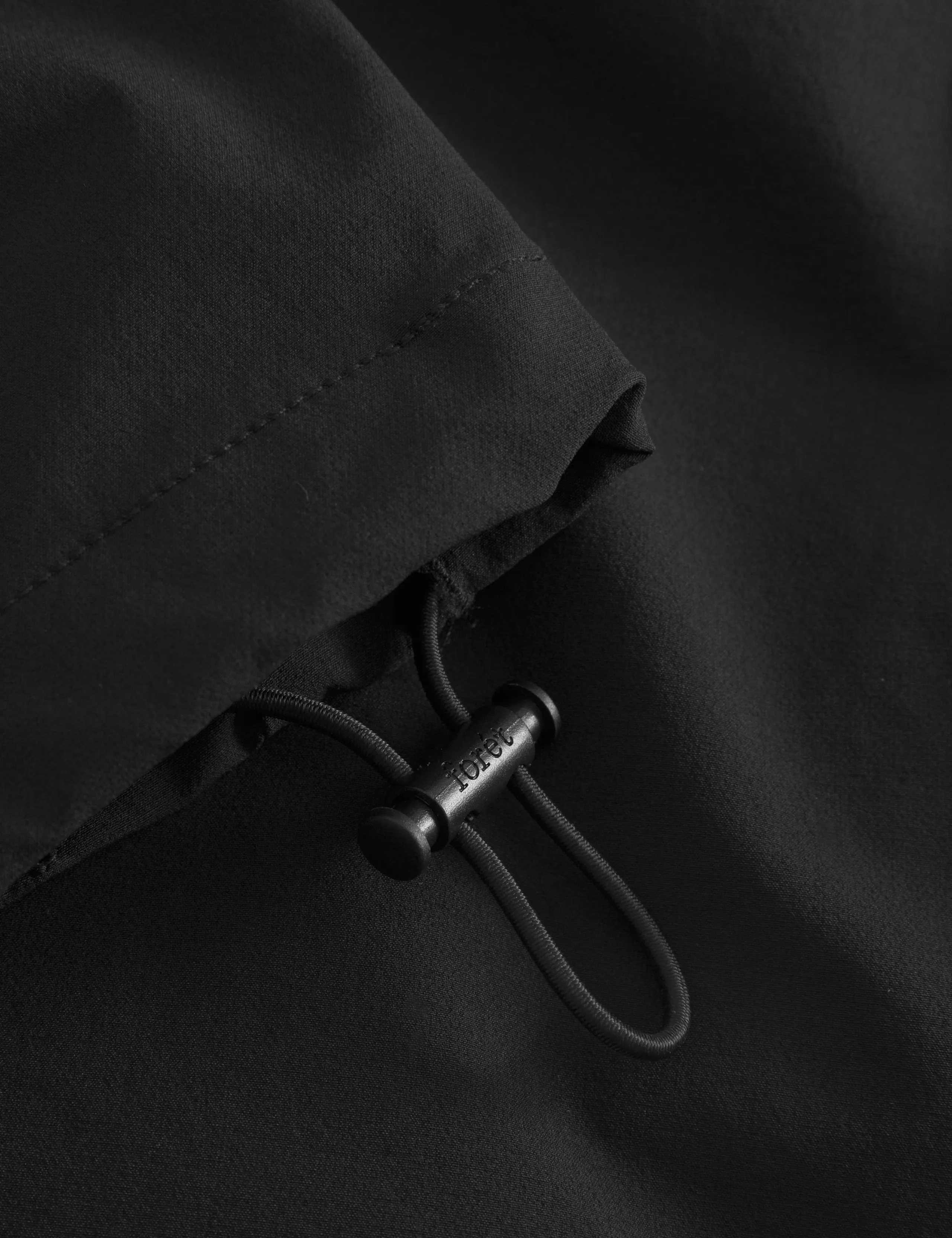 DEW OVERTHREW JACKET - BLACK sold by Foret product image thumbnail 4