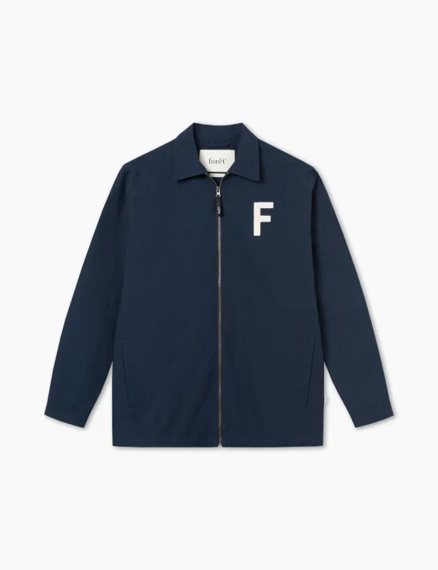 WIN RIPSTOP JACKET - NAVY sold by Foret