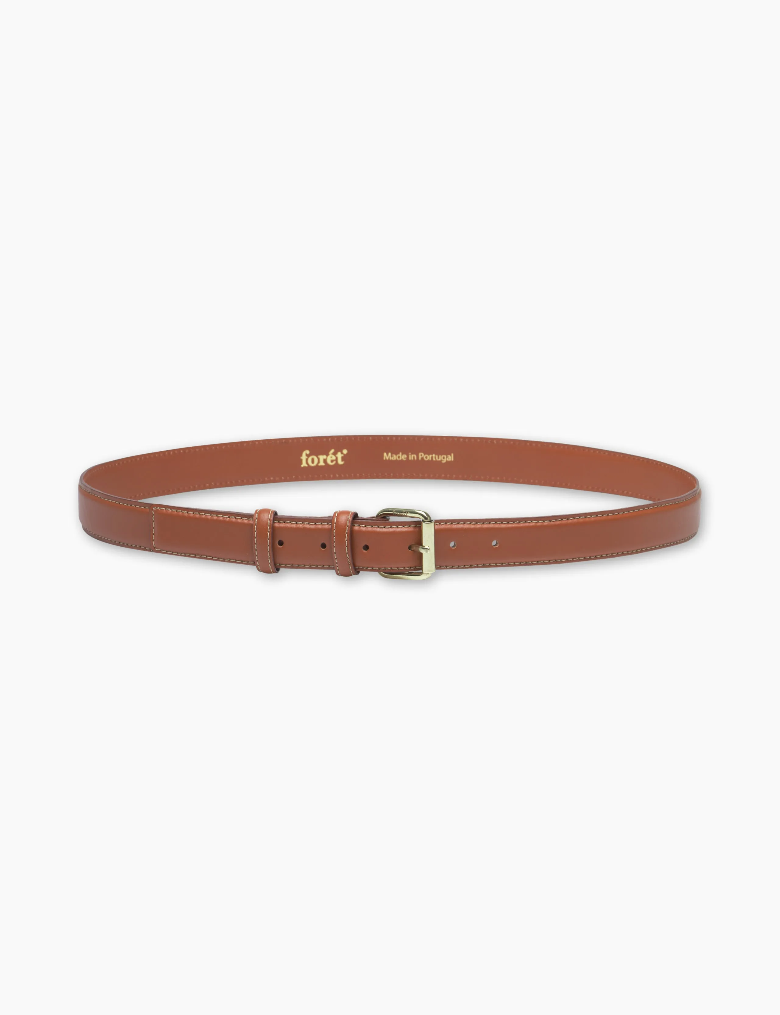 LEATHER BELT - COGNAC sold by Foret product image thumbnail 4