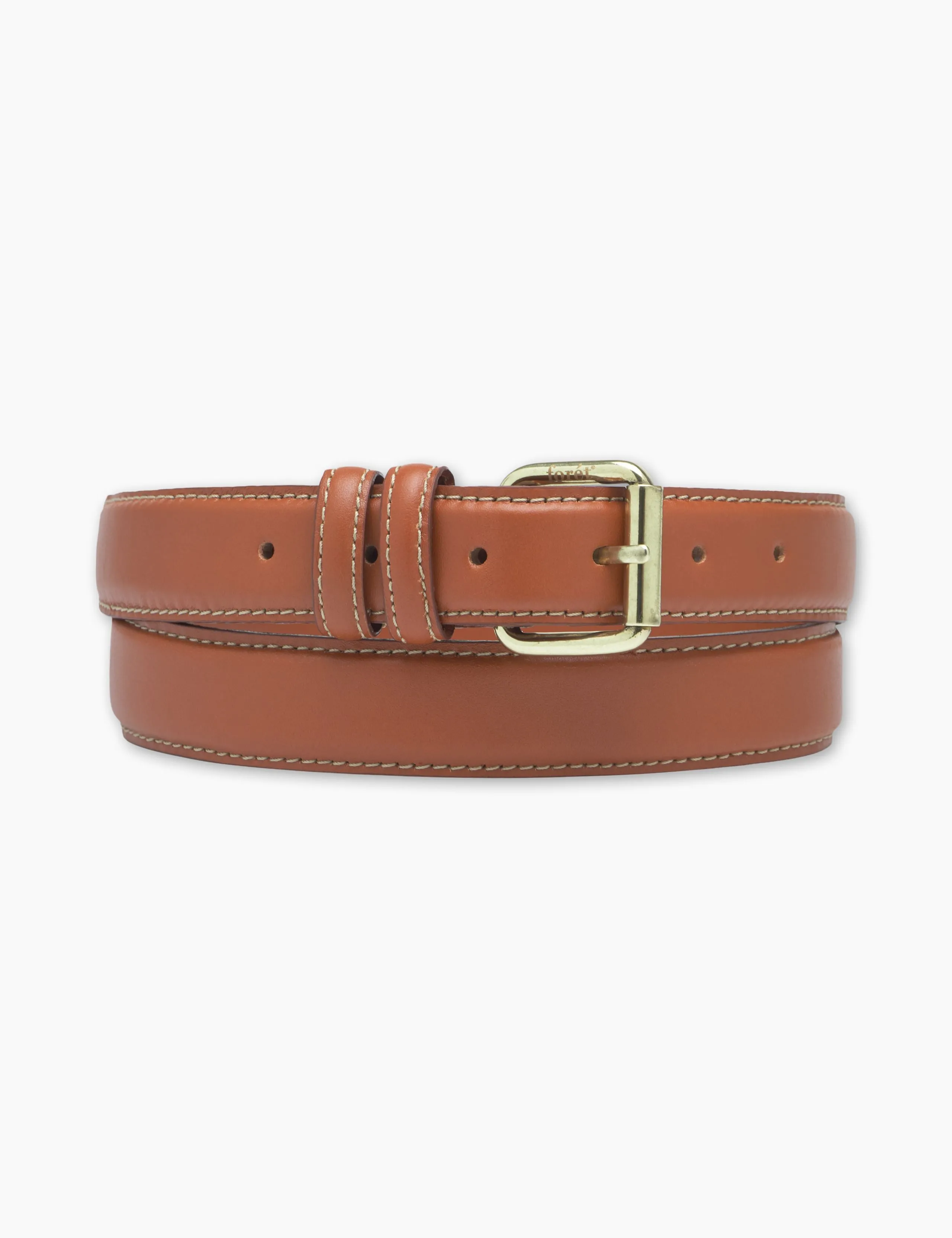LEATHER BELT - COGNAC sold by Foret