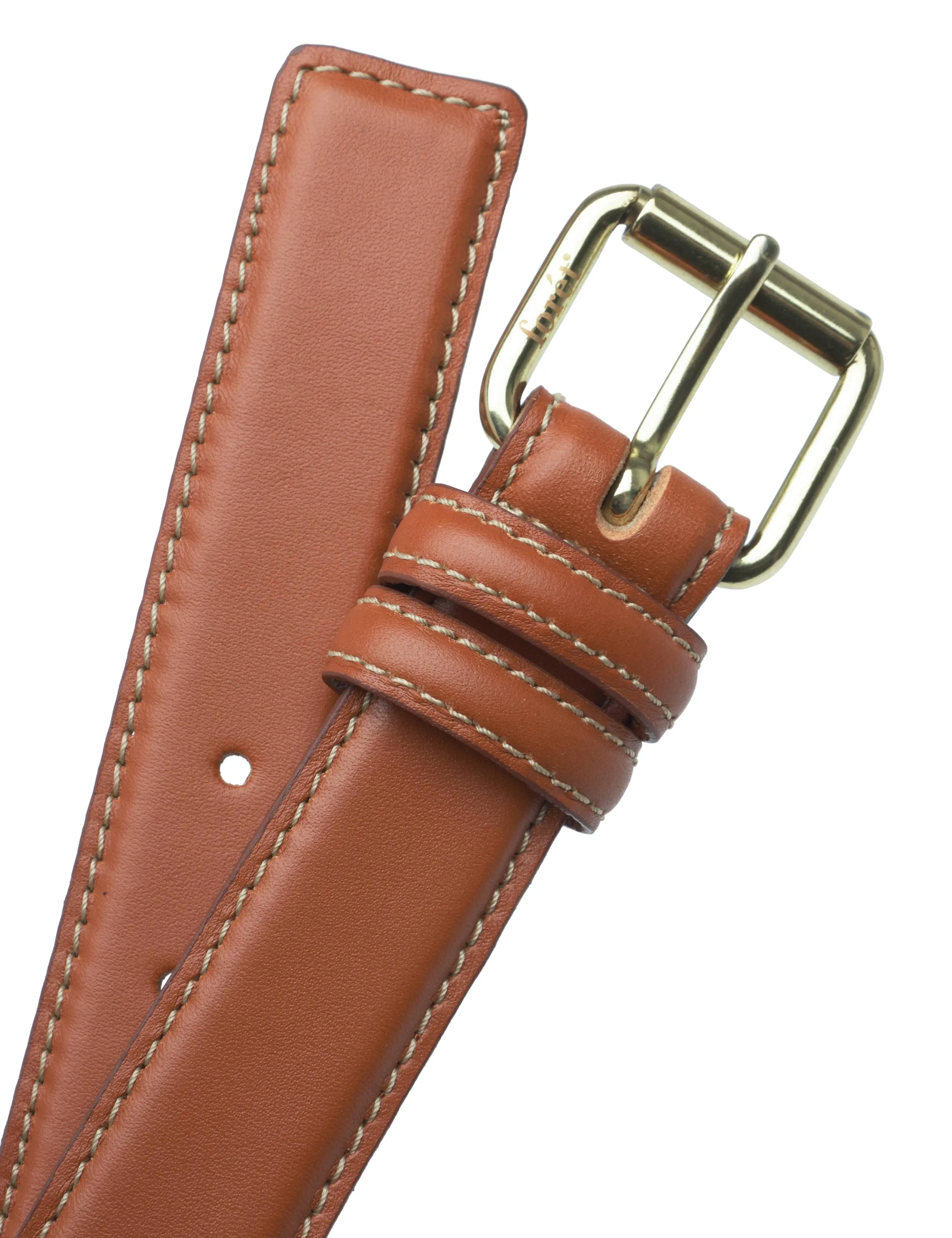 LEATHER BELT - COGNAC sold by Foret product image thumbnail 5