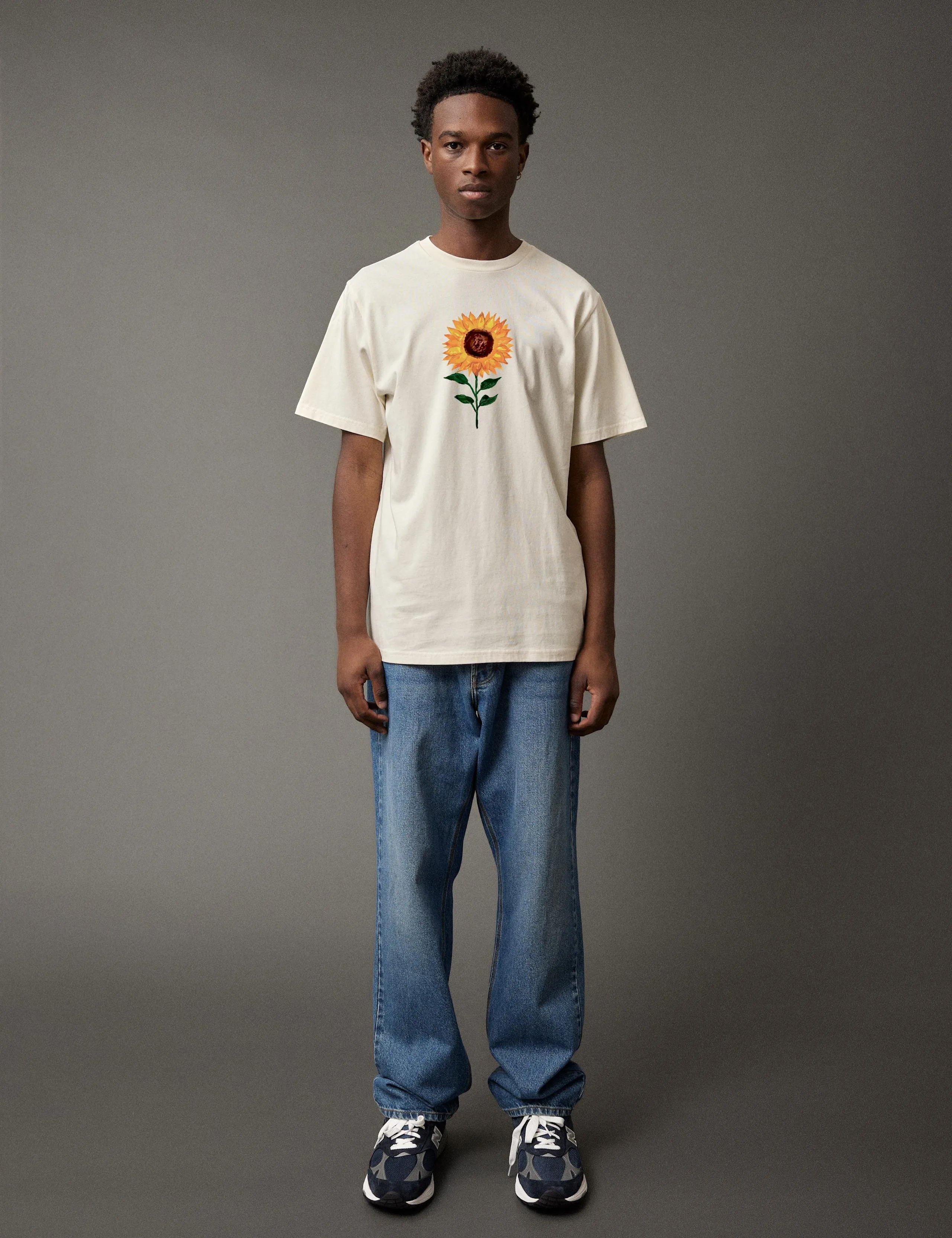 SUN T-SHIRT - CLOUD SUNFLOWER sold by Foret product image thumbnail 2