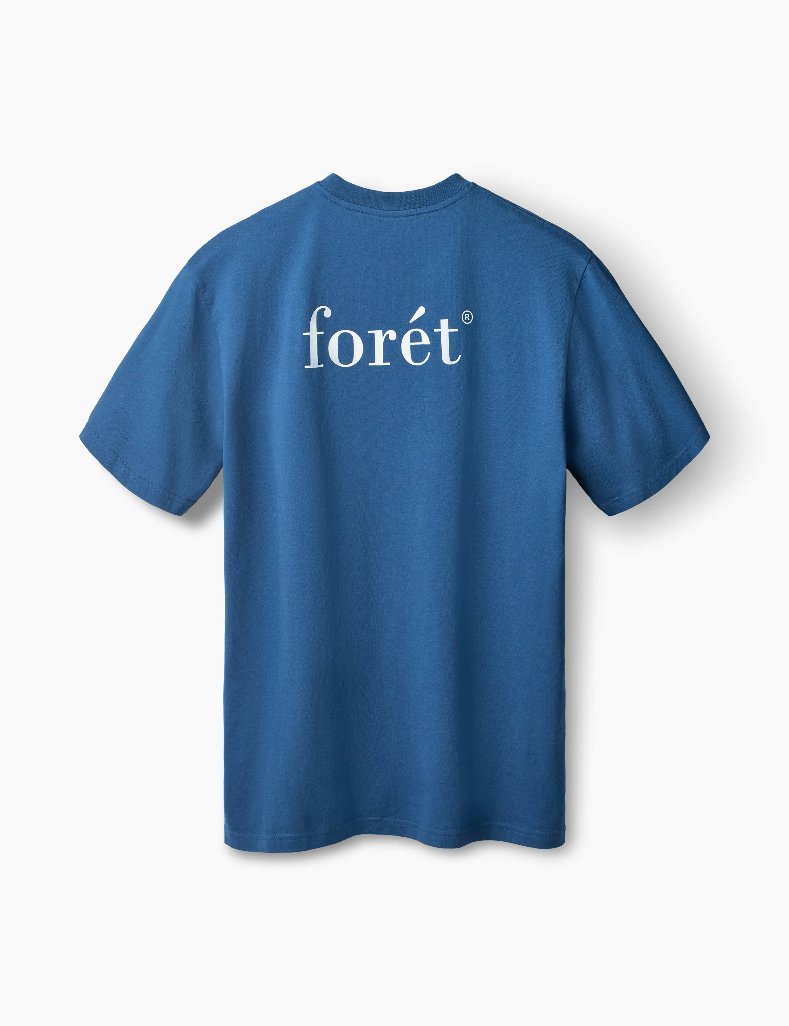 STILL T-SHIRT - BLUE WHITE sold by Foret product image thumbnail 3