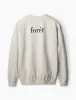 STILL SWEATSHIRT - SNOW MELANGE BLUE sold by Foret