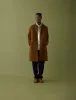 SHELTER WOOL LONG COAT - BROWN sold by Foret