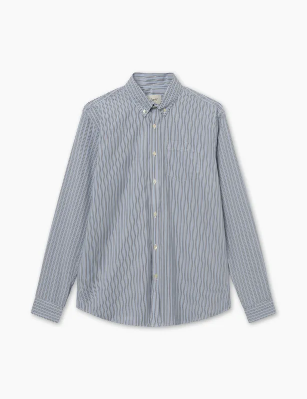 VISION SHIRT - LIGHT BLUE/NAVY sold by Foret