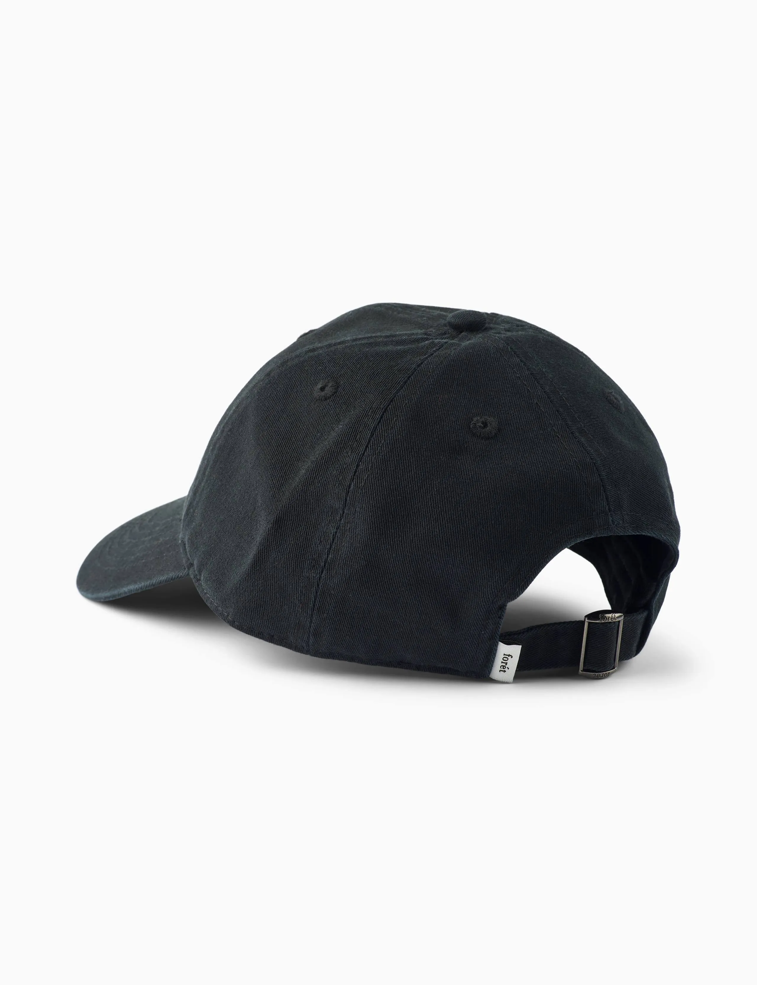 TOURNESOL WASHED CAP - BLACK sold by Foret product image thumbnail 2