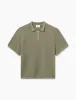 MOMENT HALF ZIP KNIT - DUSTY OLIVE sold by Foret