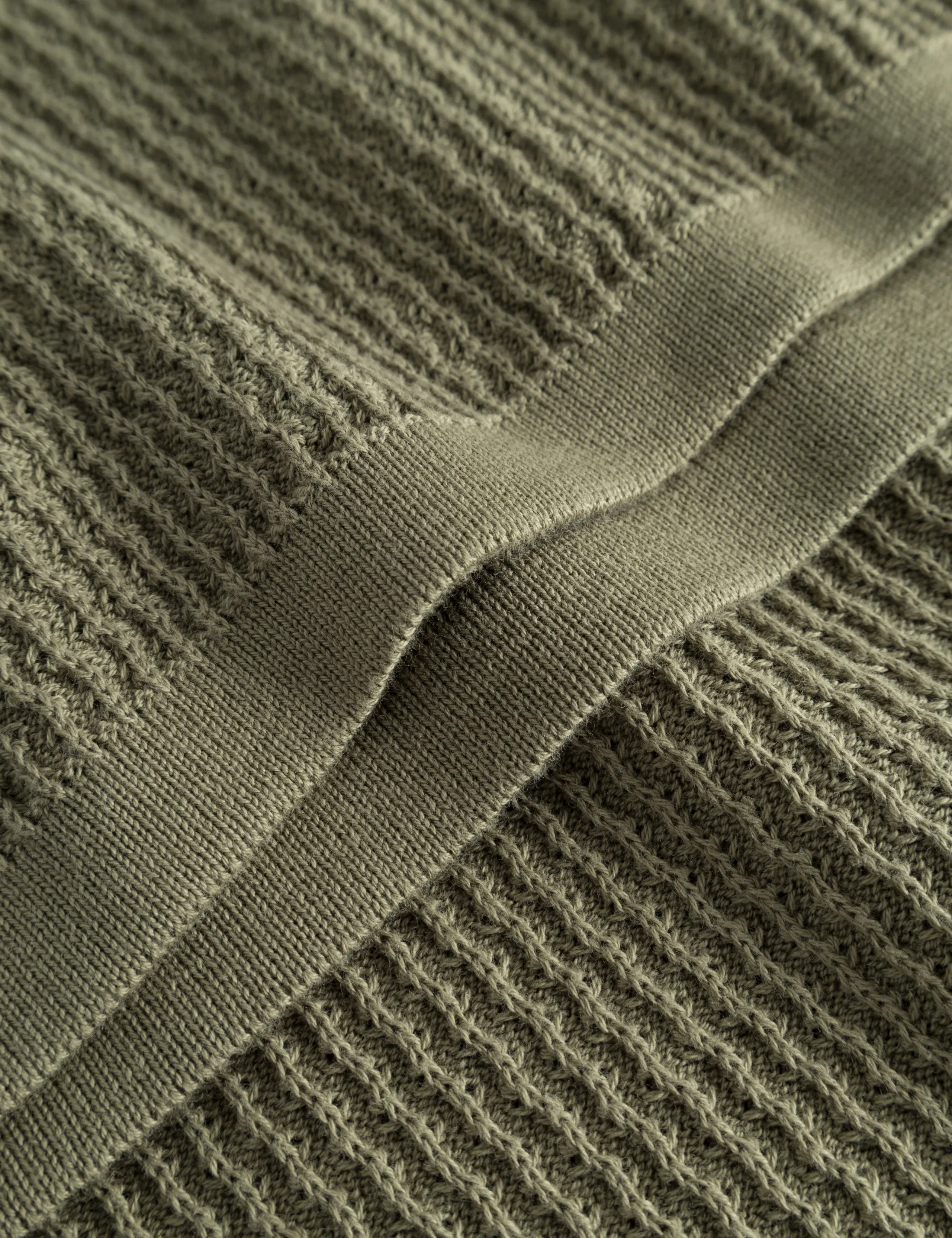 MOMENT HALF ZIP KNIT - DUSTY OLIVE sold by Foret product image thumbnail 4