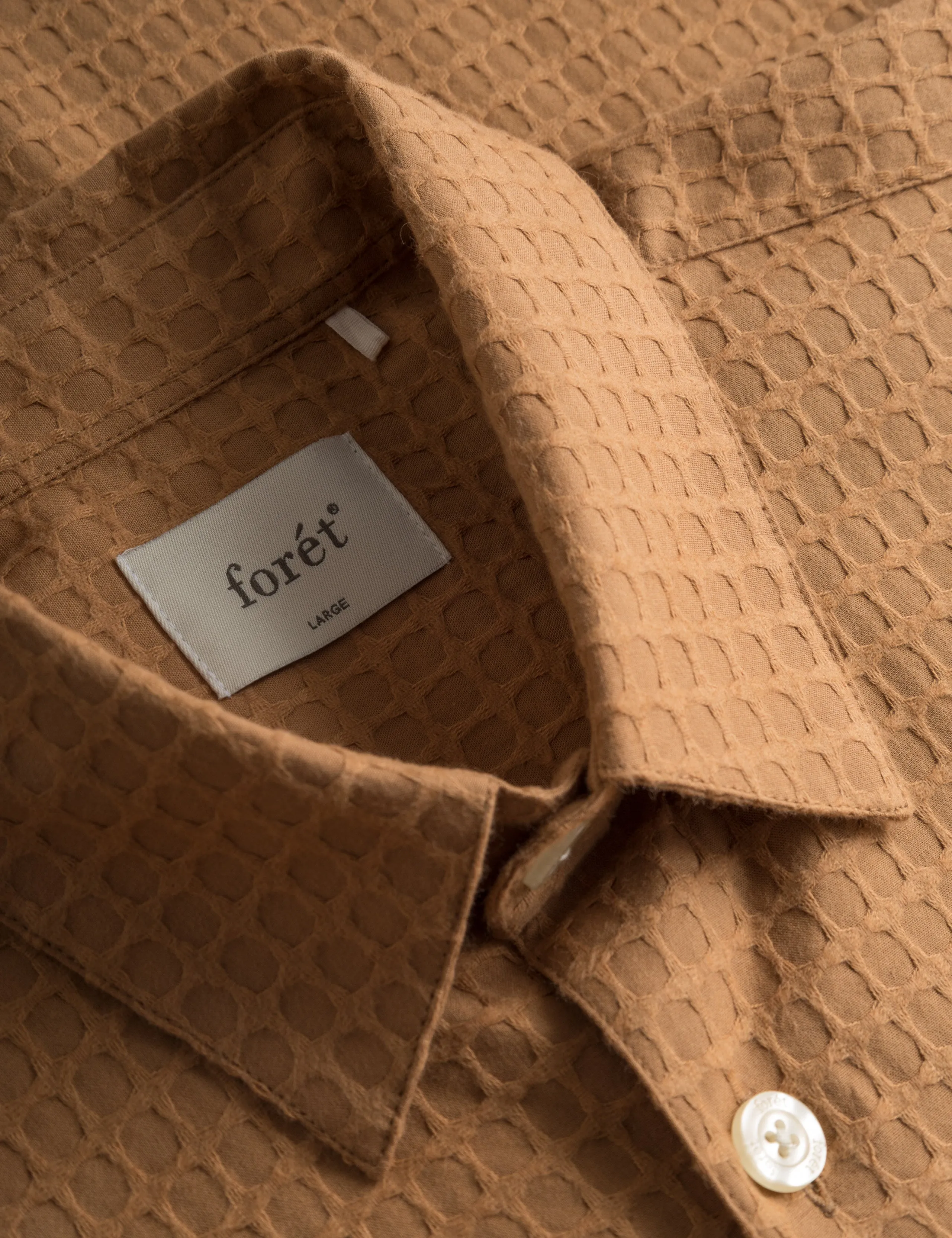 ATLAS LOOM SHIRT - RUBBER sold by Foret product image thumbnail 2