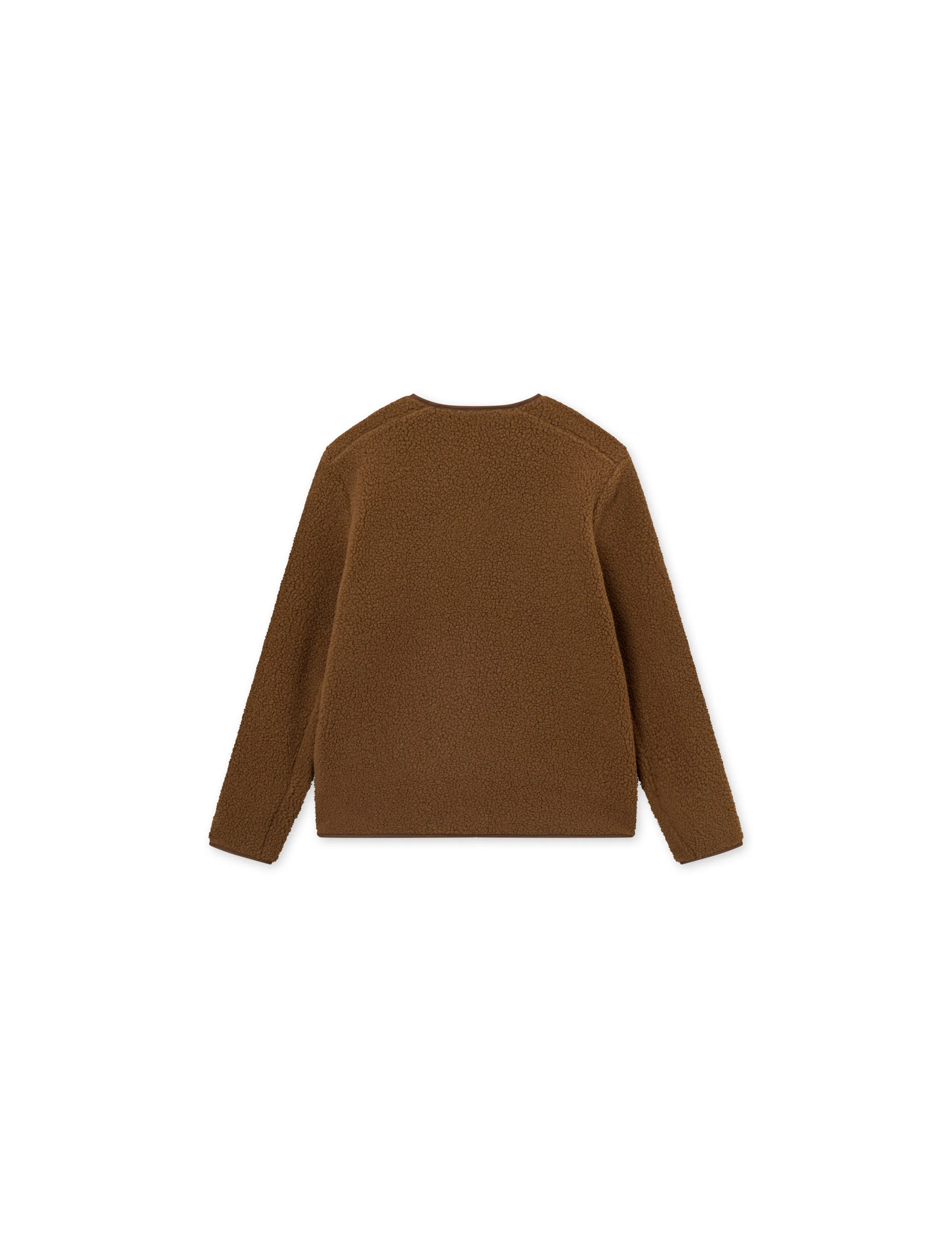 AURA SHERPA FLEECE JACKET - BROWN sold by Foret product image thumbnail 5