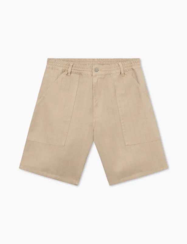 SIENNA SHORTS - KHAKI made by Foret