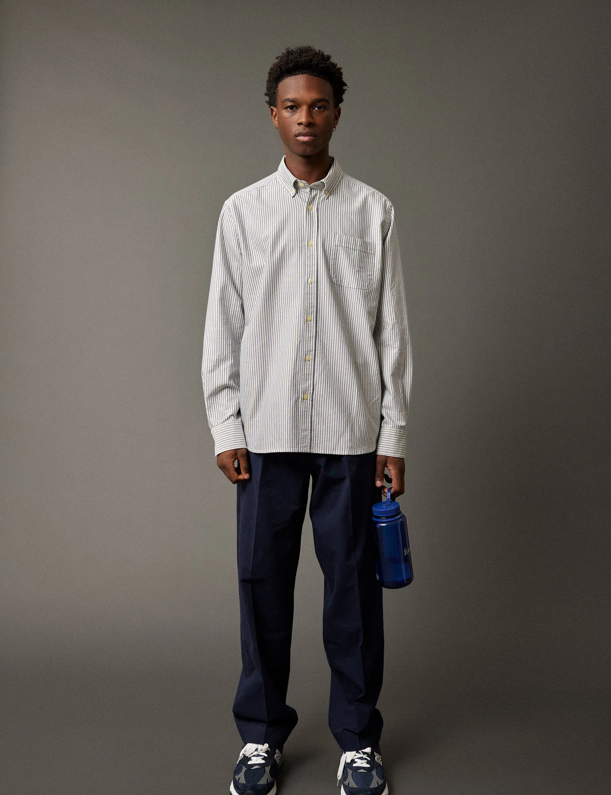 WRITER PANTS - NAVY sold by Foret product image thumbnail 4
