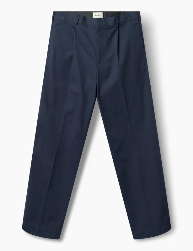 WRITER PANTS - NAVY made by Foret