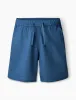 SERENE LINEN SHORTS - BLUE sold by Foret